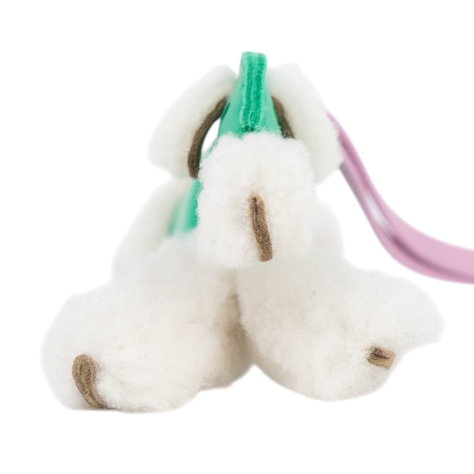 愛馬仕 Hermes Budy charm 吊飾 包掛 狐狸㹴犬 BUDYC UAA U刻綠白毛毛BUDY吊飾 無附屬品