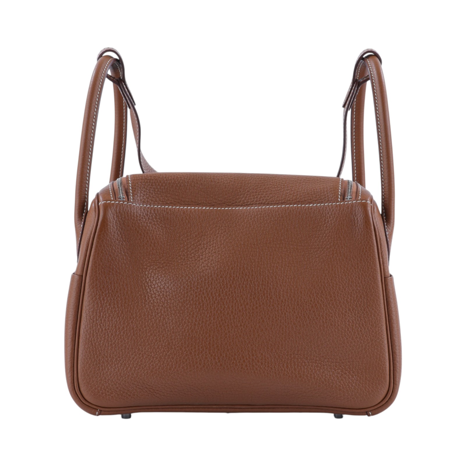 愛馬仕 Hermes Lindy 琳迪包 26 金棕色 銀色五金 H073428CK37  ZBY418 CA  原廠盒子/防塵袋/購買證明/雨衣