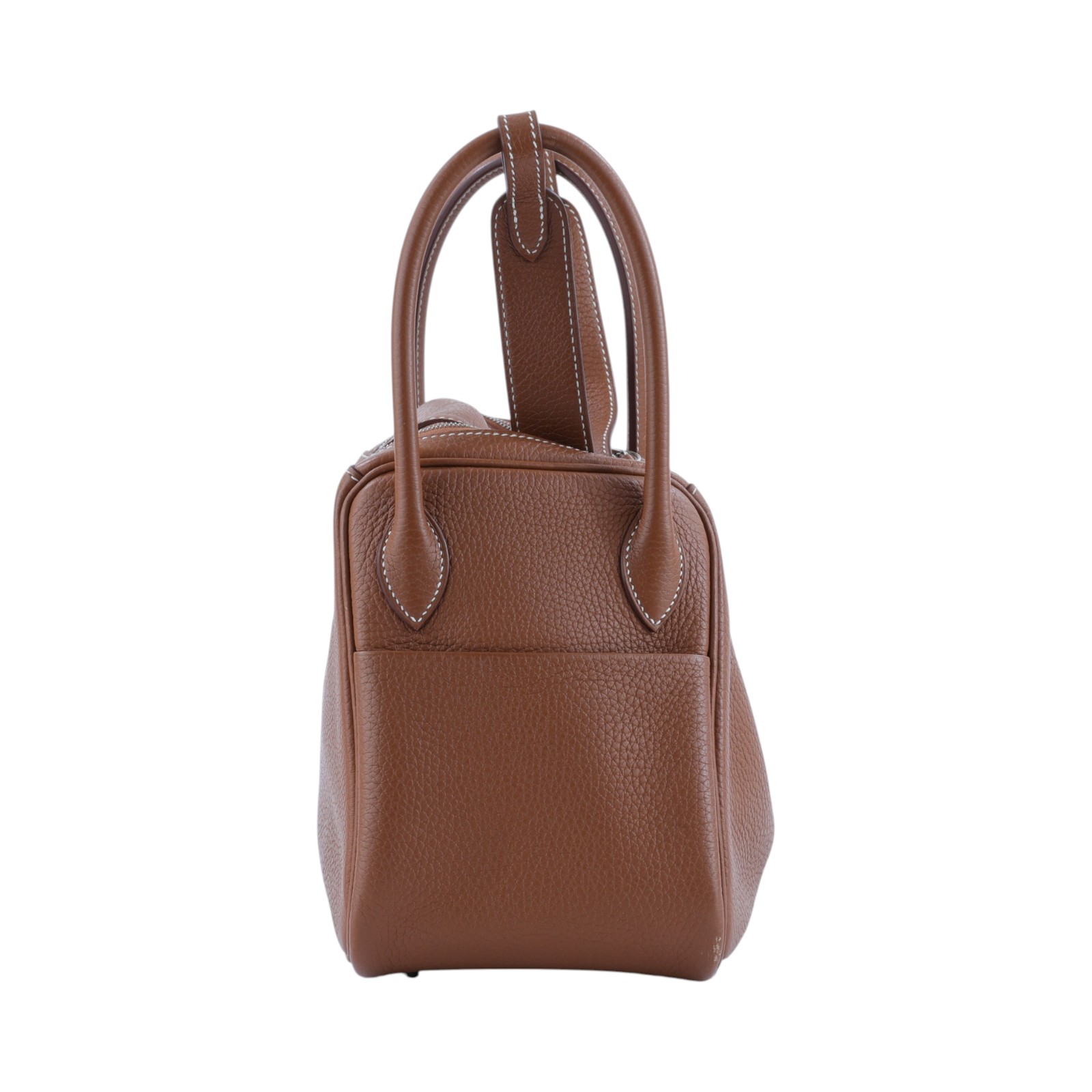 愛馬仕 Hermes Lindy 琳迪包 26 金棕色 銀色五金 H073428CK37  ZBY418 CA  原廠盒子/防塵袋/購買證明/雨衣