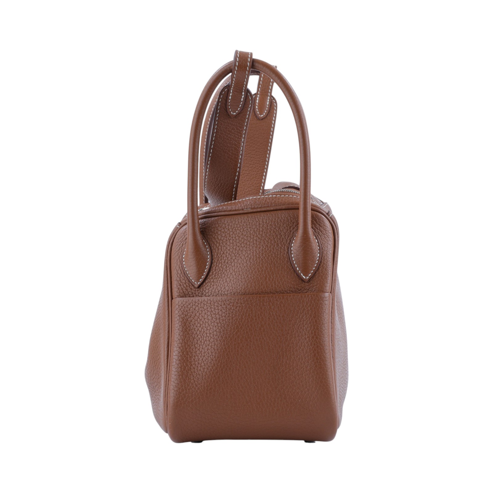 愛馬仕 Hermes Lindy 琳迪包 26 金棕色 銀色五金 H073428CK37  ZBY418 CA  原廠盒子/防塵袋/購買證明/雨衣