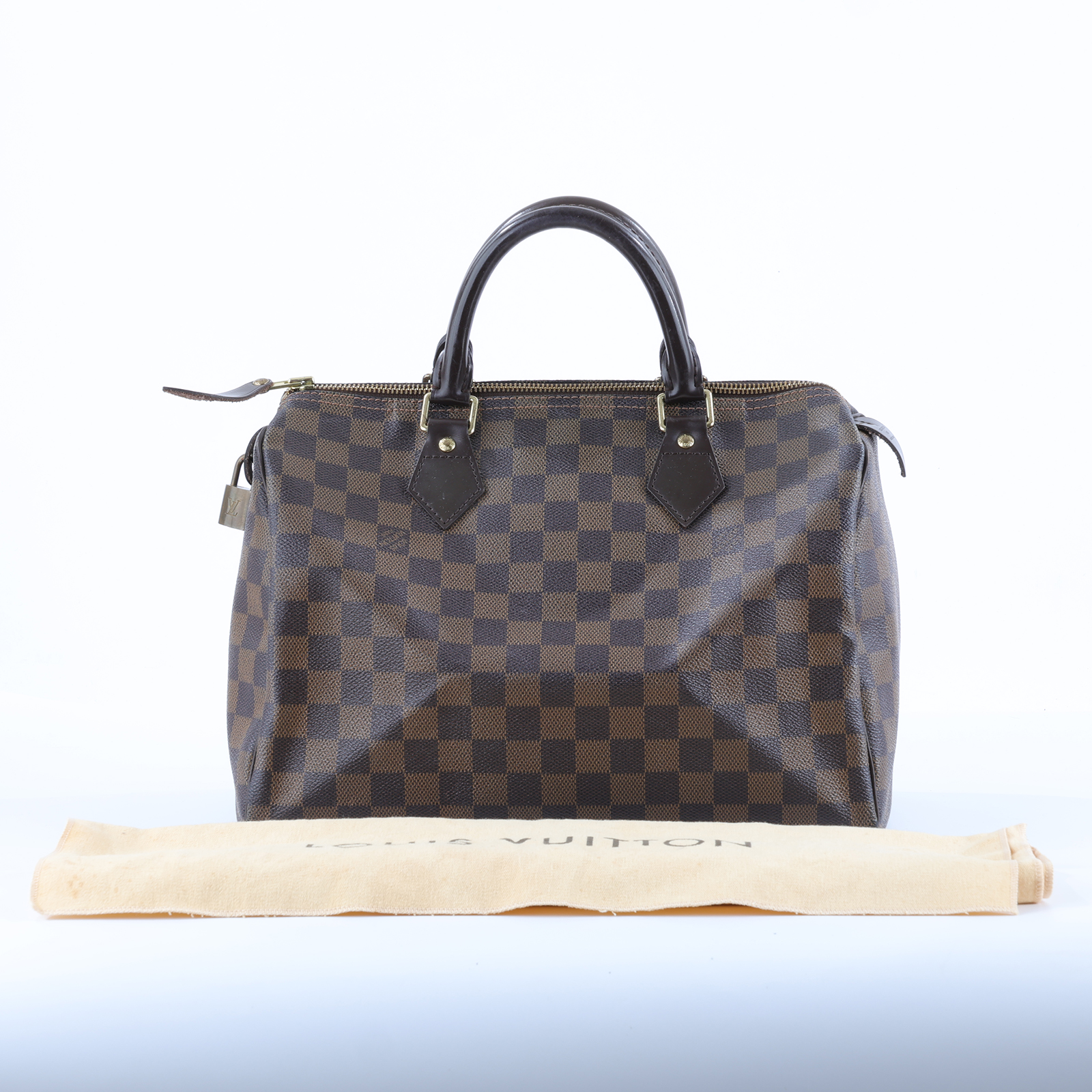 路易威登 LOUIS VUITTON Speedy 30 經典帆布 手提波士頓包 N41531 棋盤SPEEDY30 防塵袋