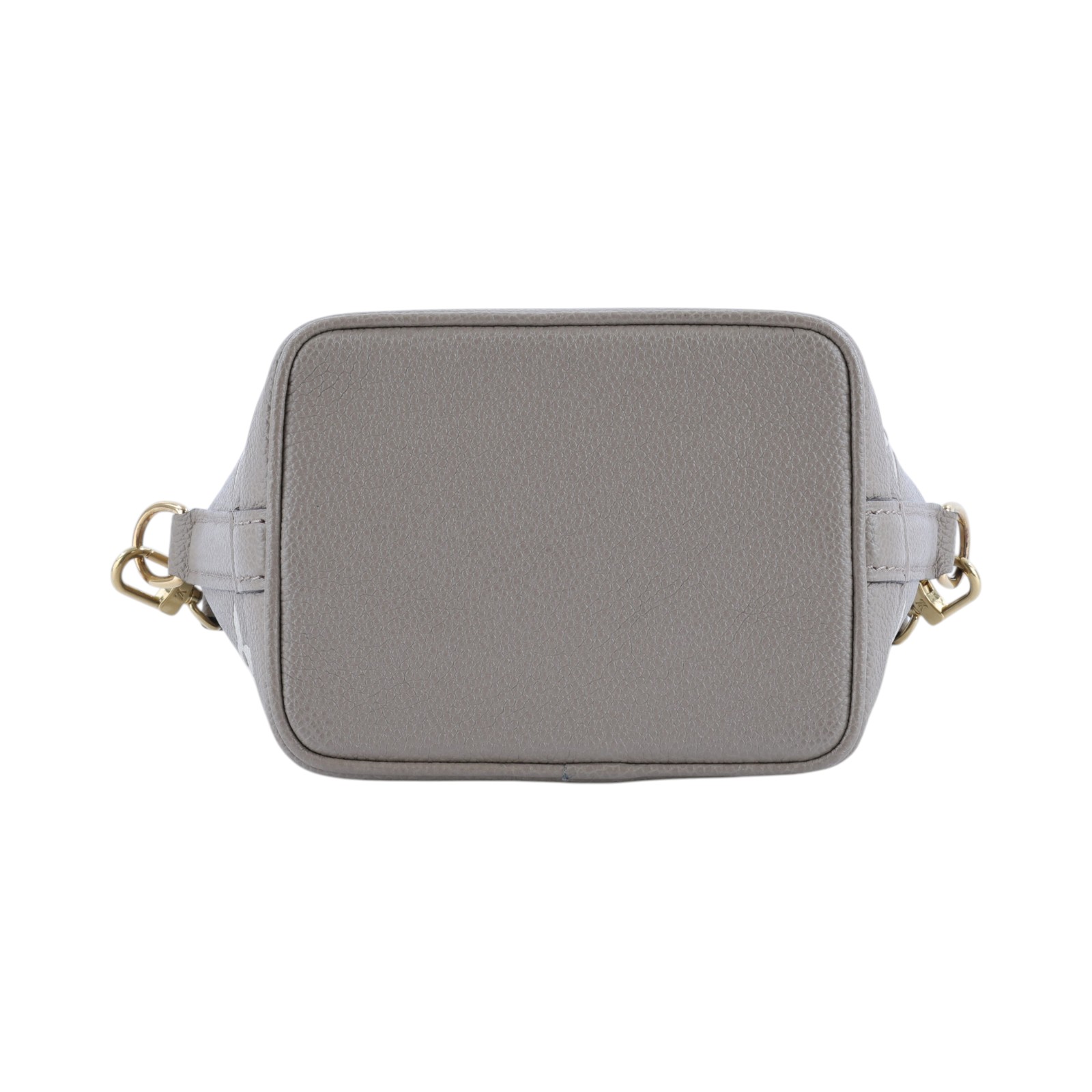 路易威登 LOUIS VUITTON Nano Noé 束口水桶包 Tourterelle 灰色 Cream色 M46291 晶片款  防塵袋/背帶2
