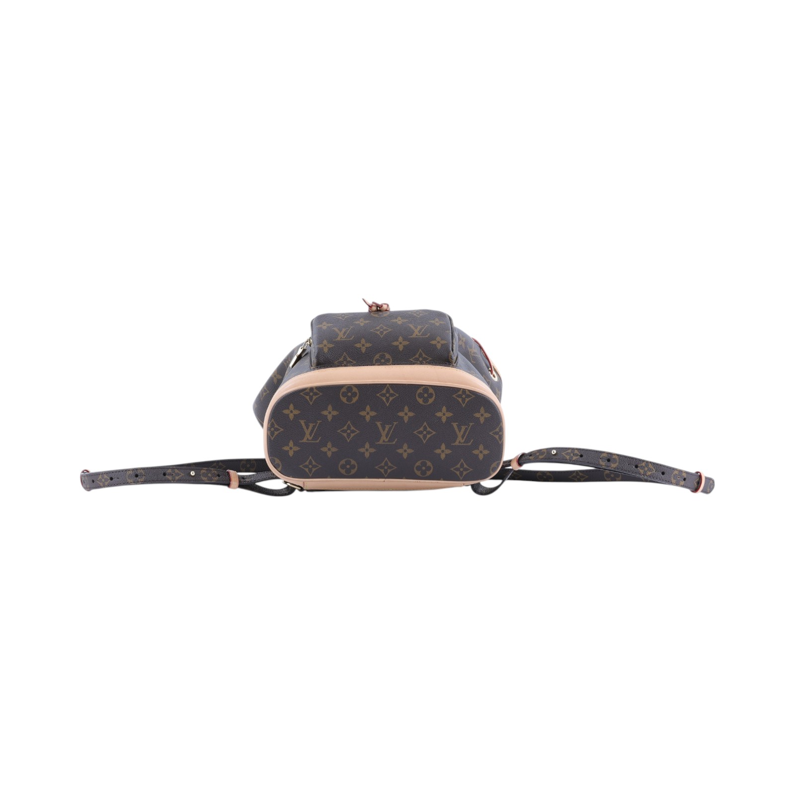 路易威登 LOUIS VUITTON Montsouris Mini 後背包 經典帆布 M11199 晶片款 原花Montsouris PM 原廠盒子/防塵袋