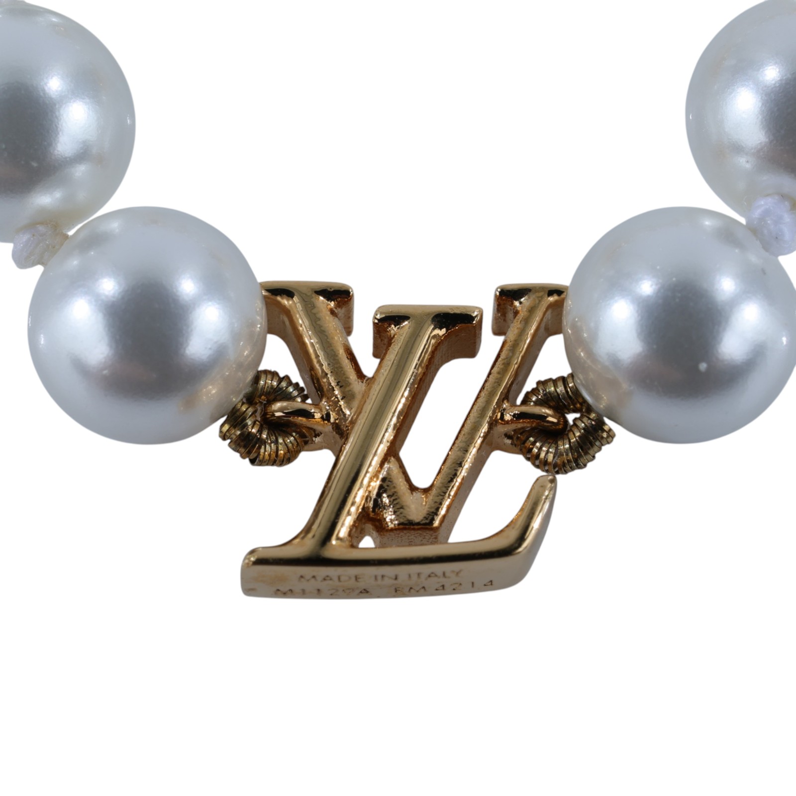 路易威登 LOUIS VUITTON My LV Pearl 手鍊 M1129A My LV Pearl 手鍊 防塵袋