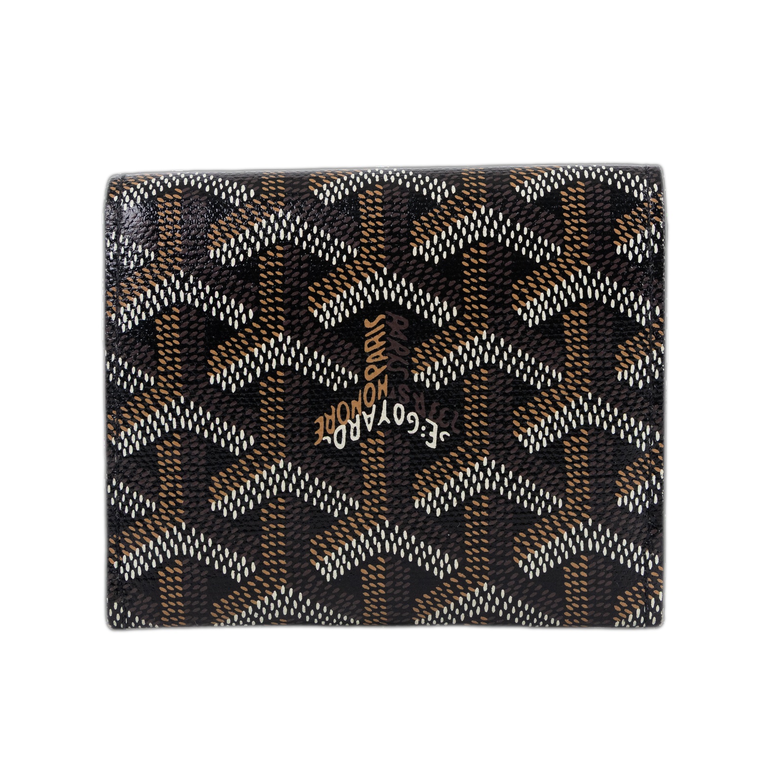 高雅德 GOYARD Marigny Wallet 零錢包 MARIGNPMLTY 黑兩折短夾 無附屬品