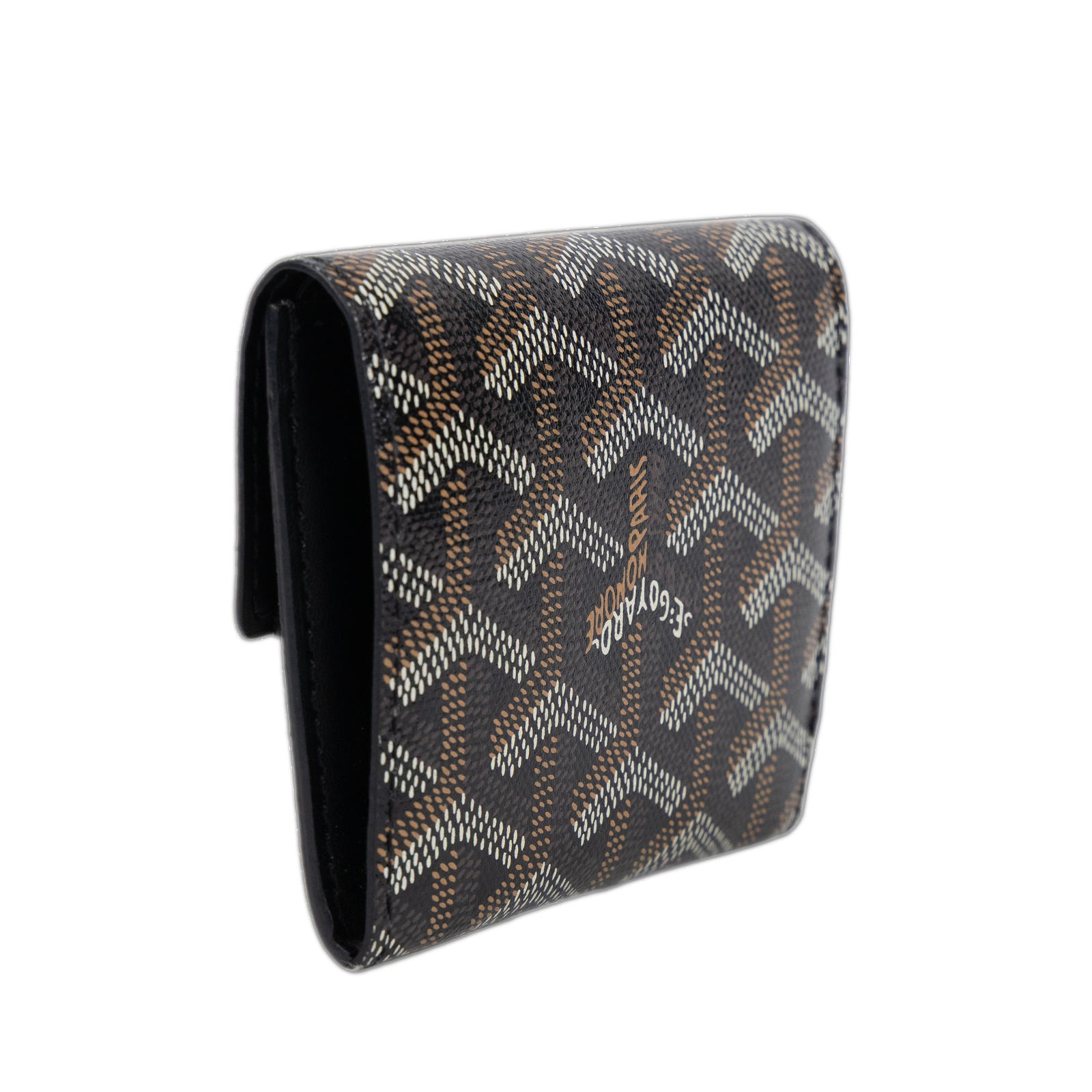 高雅德 GOYARD Marigny Wallet 零錢包 MARIGNPMLTY 黑兩折短夾 無附屬品