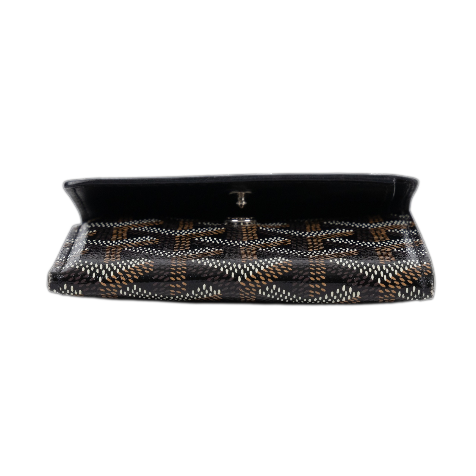 高雅德 GOYARD Marigny Wallet 零錢包 MARIGNPMLTY 黑兩折短夾 無附屬品