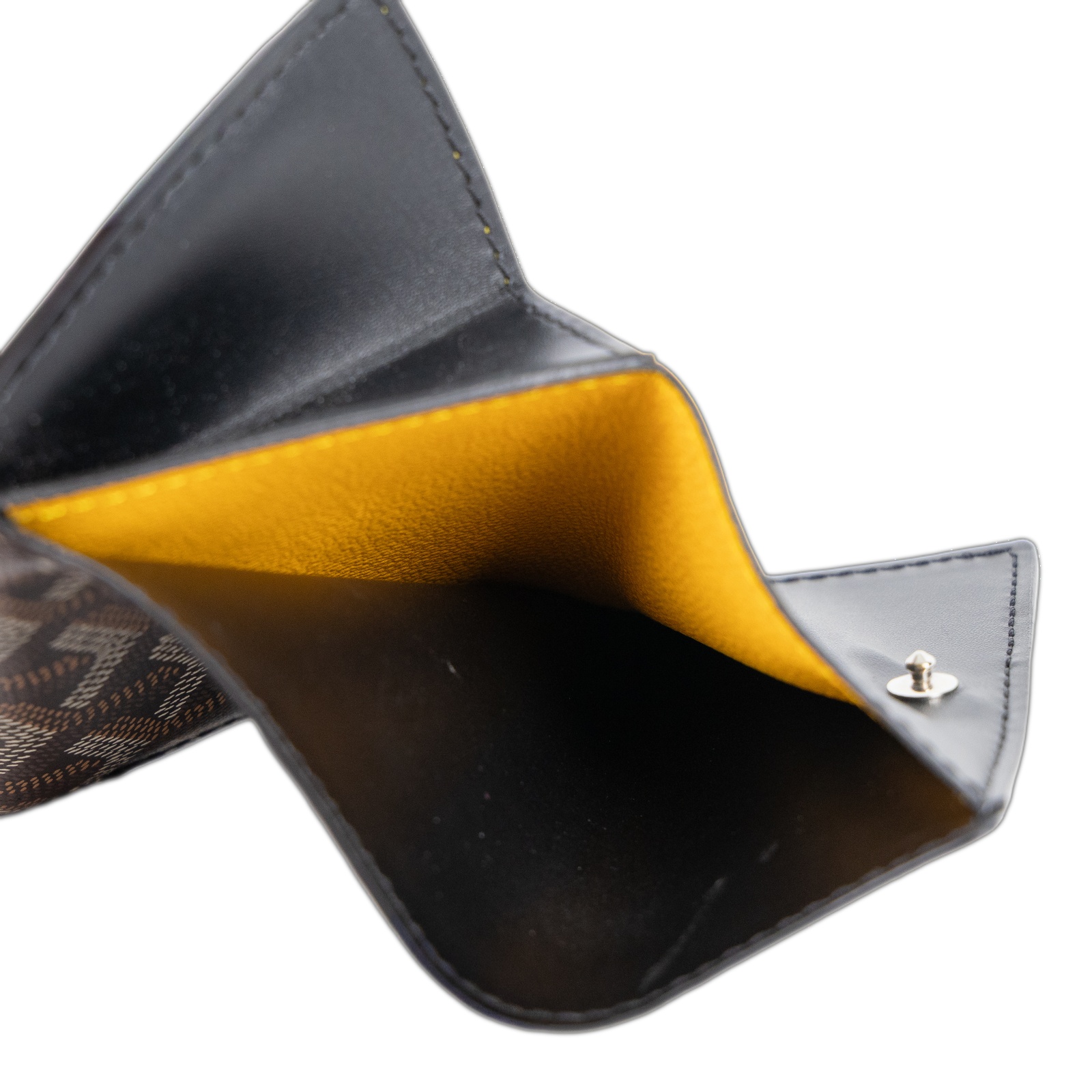 高雅德 GOYARD Marigny Wallet 零錢包 MARIGNPMLTY 黑兩折短夾 無附屬品