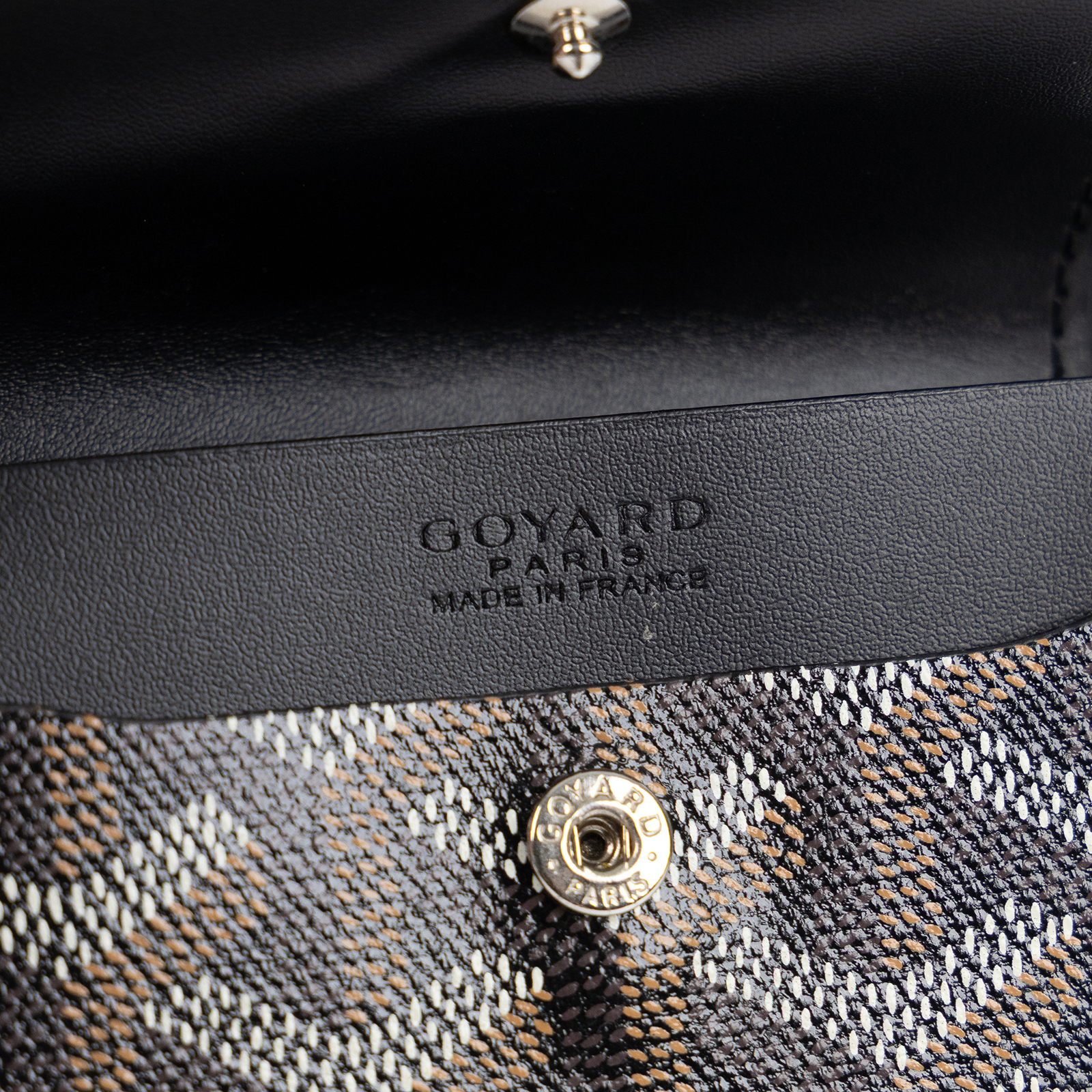 高雅德 GOYARD Marigny Wallet 零錢包 MARIGNPMLTY 黑兩折短夾 無附屬品