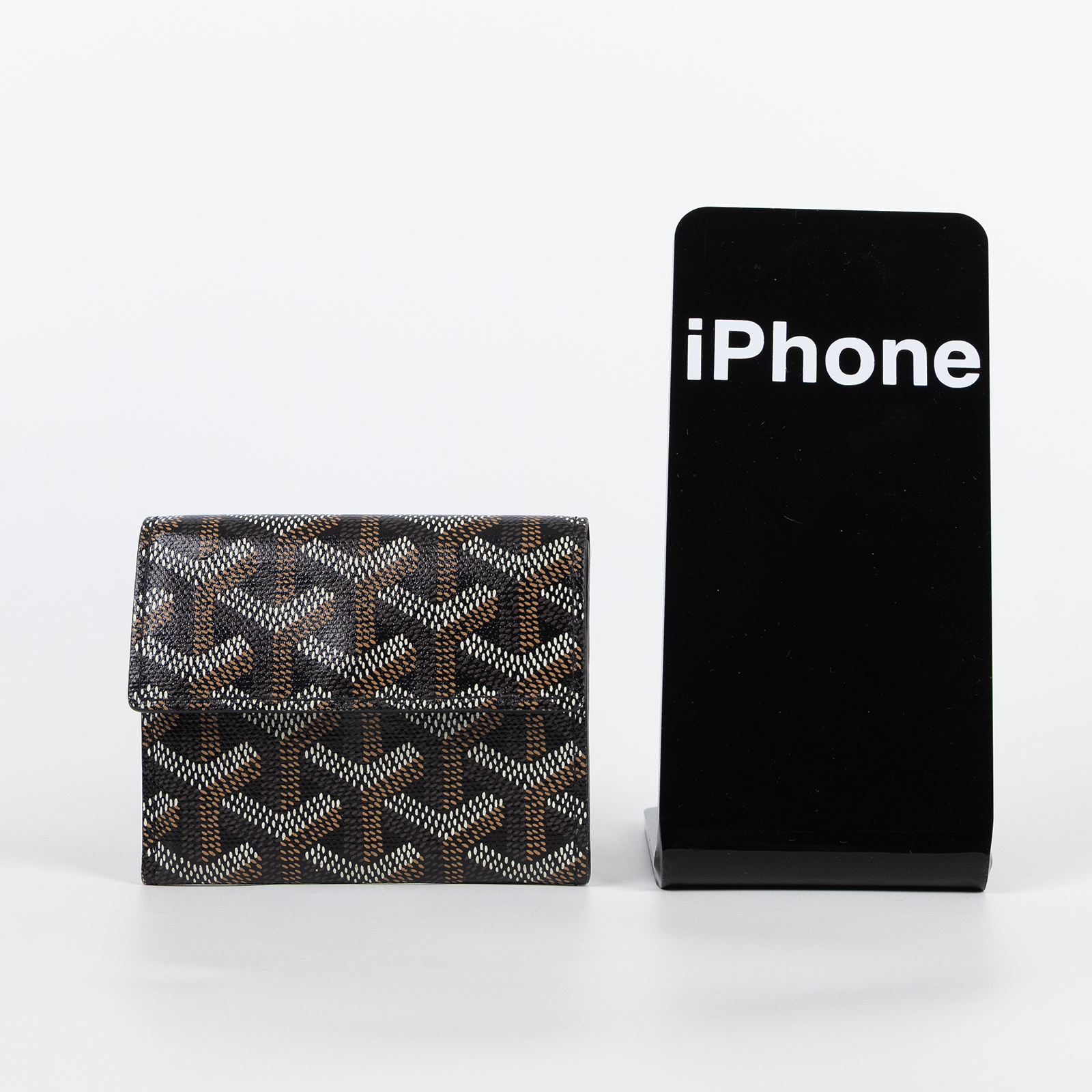 高雅德 GOYARD Marigny Wallet 零錢包 MARIGNPMLTY 黑兩折短夾 無附屬品