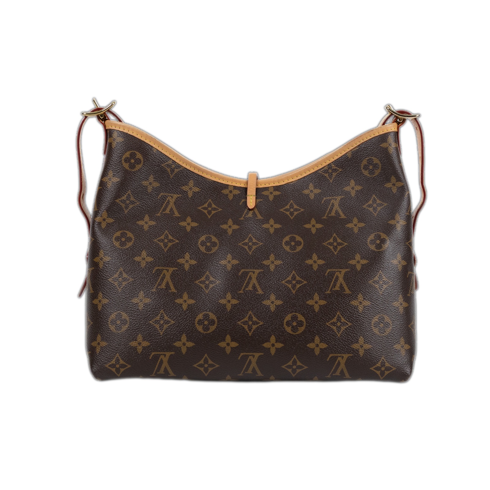 路易威登 LOUIS VUITTON CarryAll PM 原花 肩背包 M46203 晶片款  吊牌/內袋/原廠盒子/防塵袋/購買證明