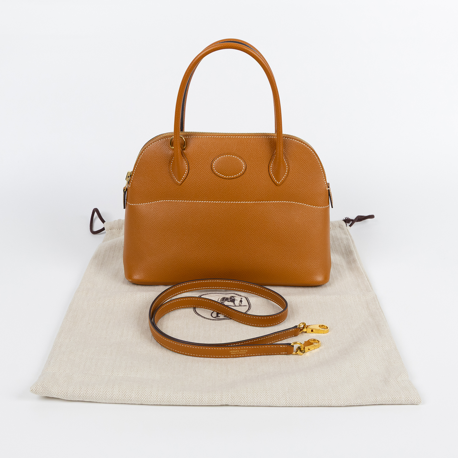 愛馬仕 Hermes Bolide Bag 柏莉包 27 BL27 A HA 010 MS A刻BOLIDE27 背帶/防塵袋