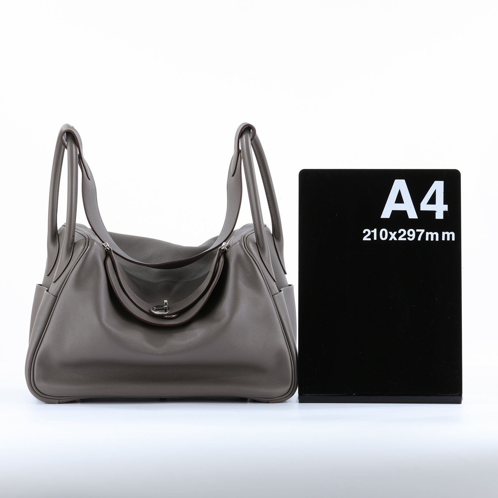 愛馬仕 Hermes Lindy 琳迪包 34 LD34 X AS 005 AP X刻 灰銀扣LINDY34 防塵袋