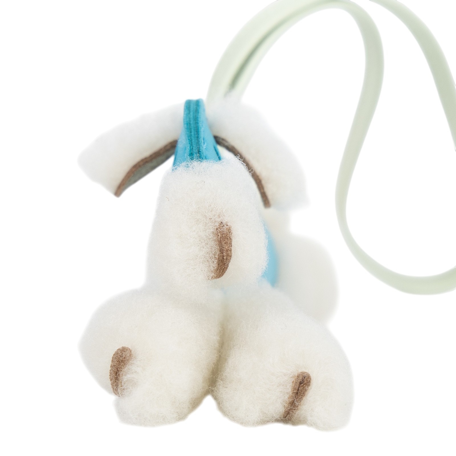 愛馬仕 Hermes Budy charm 吊飾 包掛 狐狸㹴犬 淺米色 / 湖水藍色 / 氣泡綠色 H083349CABB /B AA  原廠盒子