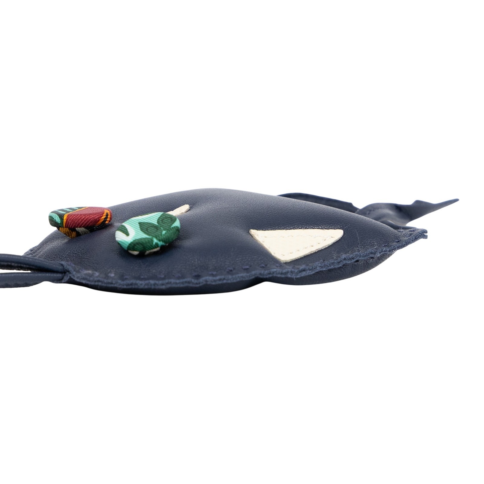 愛馬仕 Hermes Hibouton charm 吊飾 包掛 H1107448v92 H1107448 深藍PETIT HIBOUTON吊飾 原廠盒子