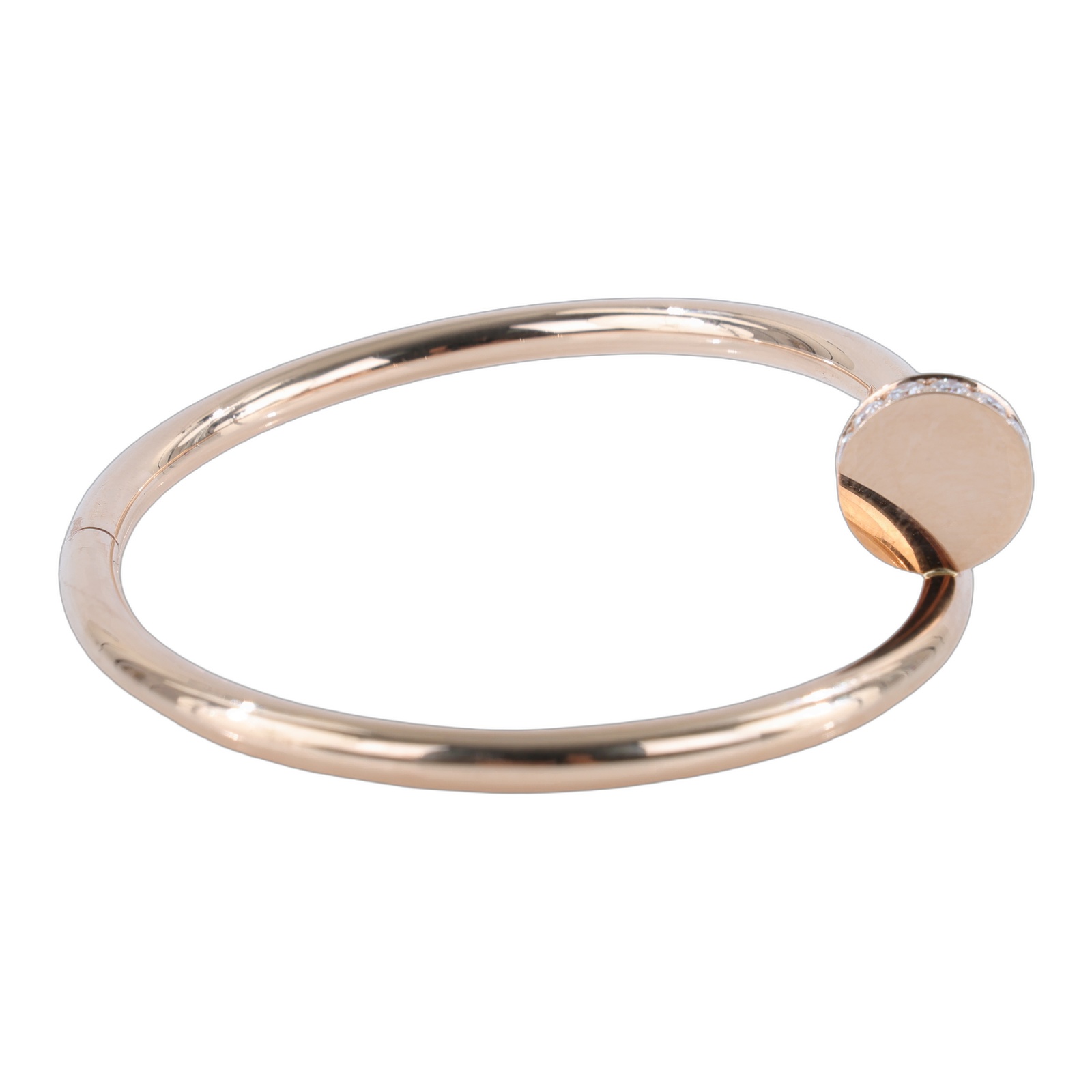 卡地亞 CARTIER Juste un Clou 手環 經典款 B6048516 RG Juste un Clou帶鑽手環 新型 原廠盒子2/保書