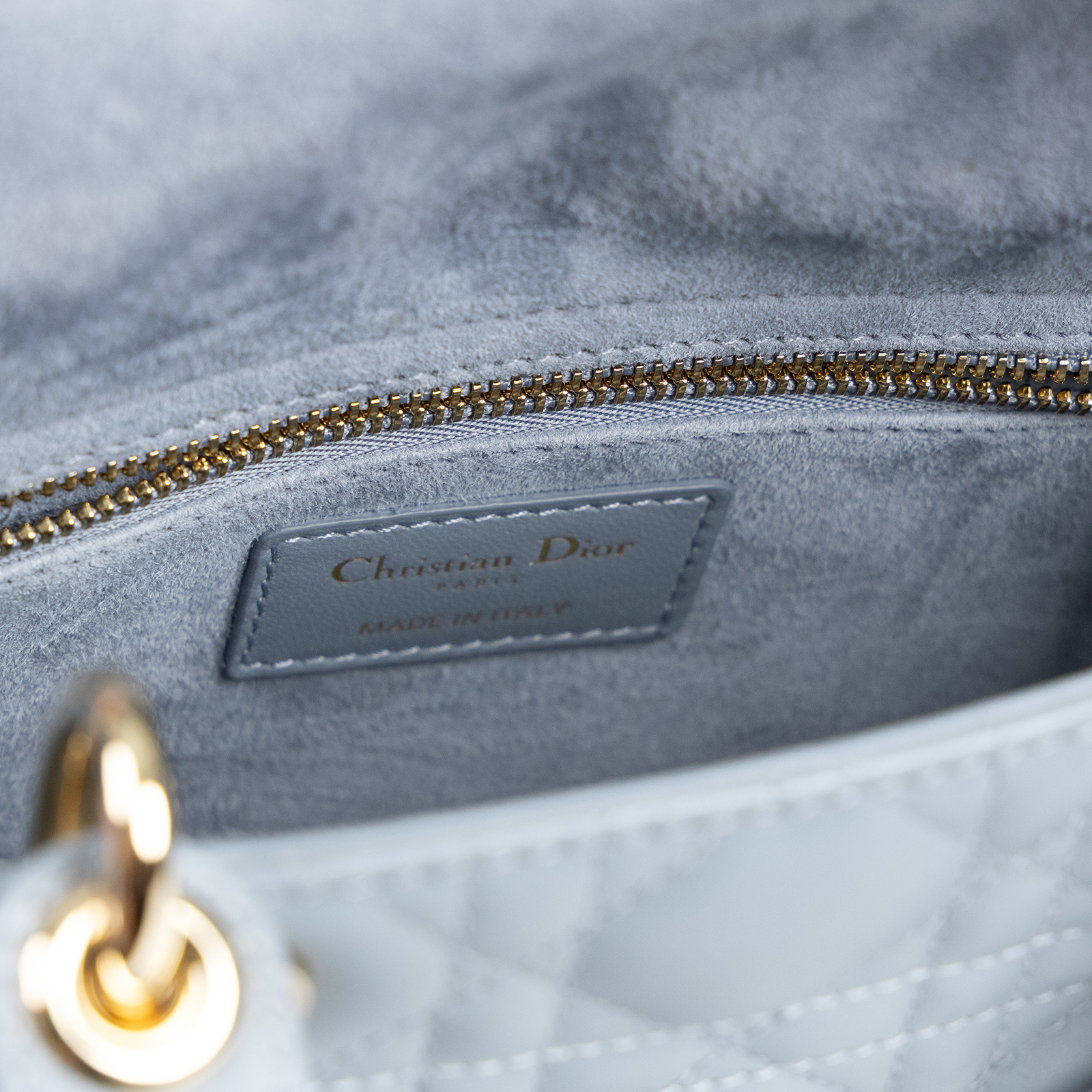 迪奧 CHRISTIAN DIOR Lady Dior My ABCDior 小型 肩背 手提包 羊皮 M0538OCEA  原廠盒子/保證卡/背帶