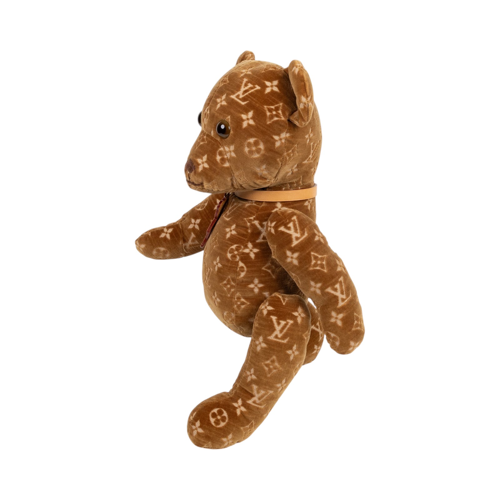 路易威登 LOUIS VUITTON Teddy Bear PM 小熊 公仔 GI0791 棕Teddy Bear PM玩偶 防塵袋