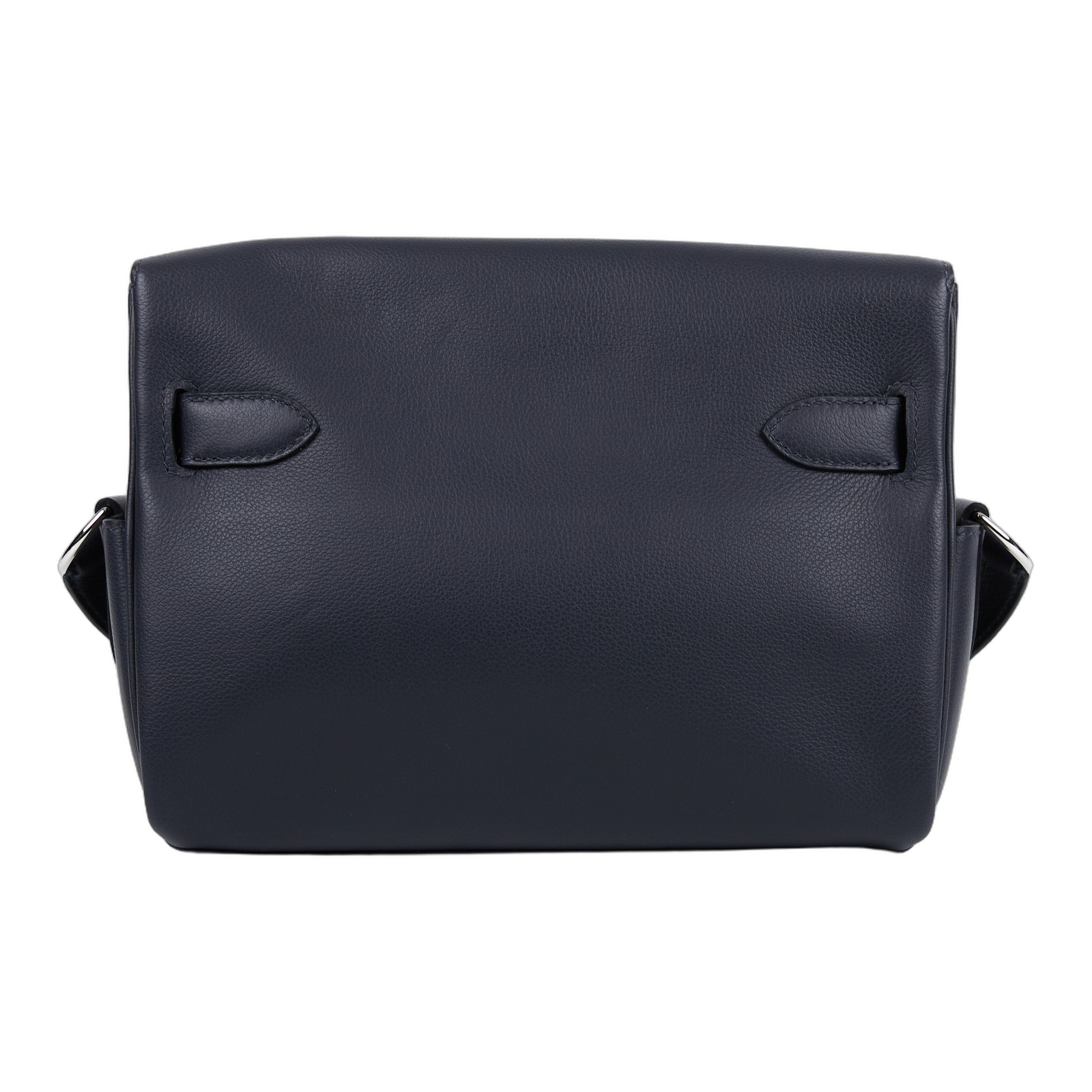 愛馬仕 Hermes Kelly Messenger 郵差包 銀色五金 水兵藍色 H084946CK3Y K MS 865 MA  原廠盒子/防塵袋/鎖組/國外收據