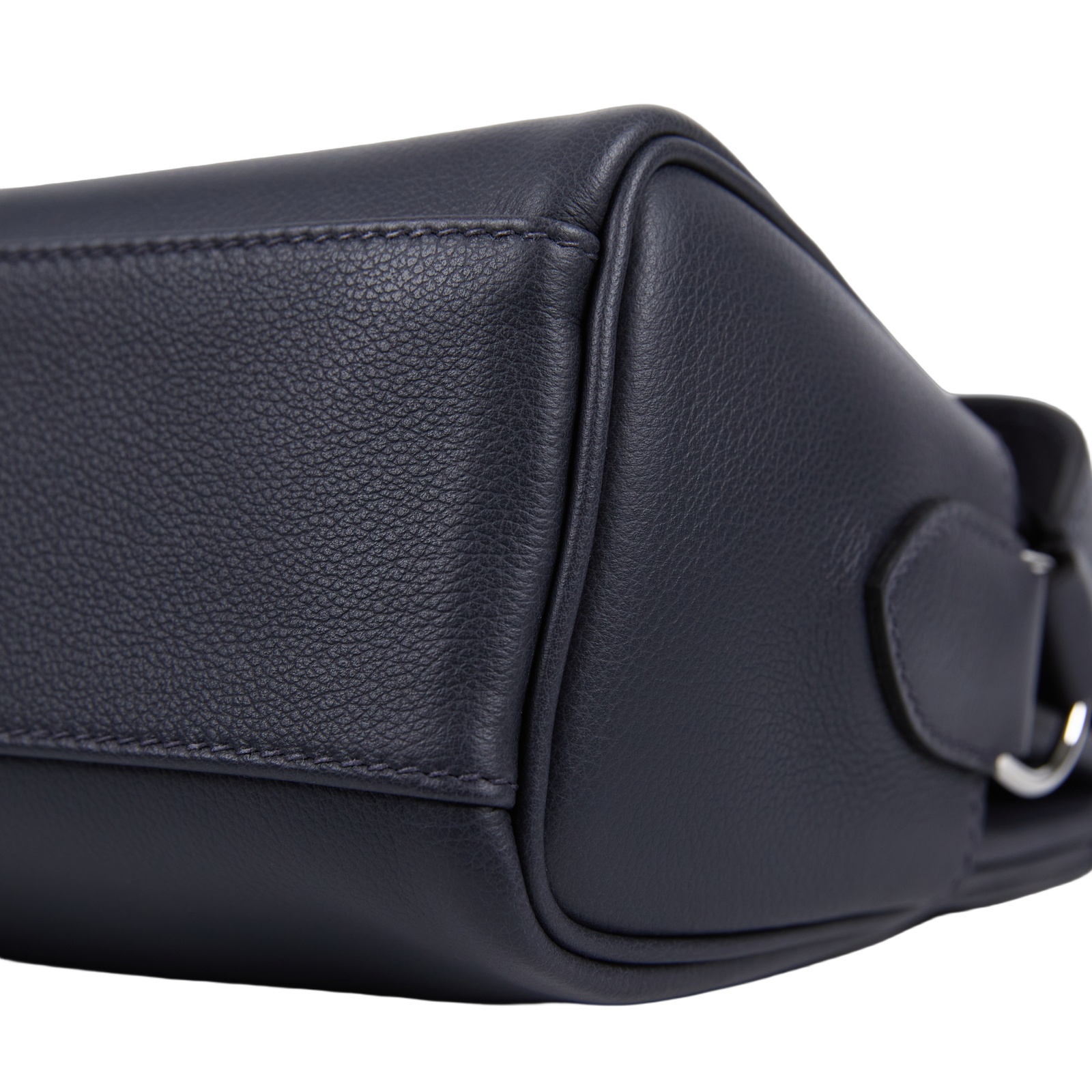愛馬仕 Hermes Kelly Messenger 郵差包 銀色五金 水兵藍色 H084946CK3Y K MS 865 MA  原廠盒子/防塵袋/鎖組/國外收據