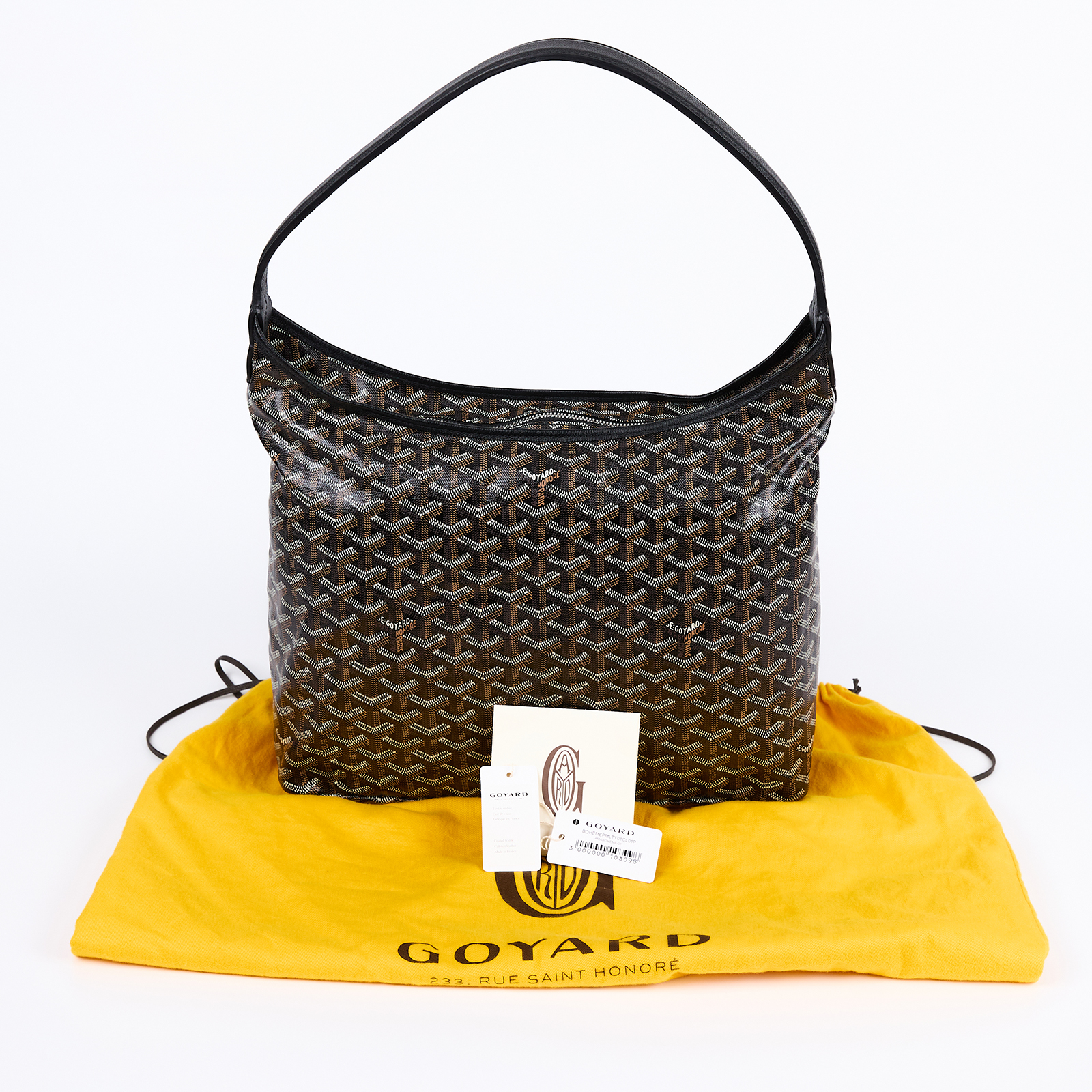 高雅德 GOYARD Bohème Hobo Bag PM 托特包 BOHEMEPMLTY 黑BOHEME HOBO PM 防塵袋