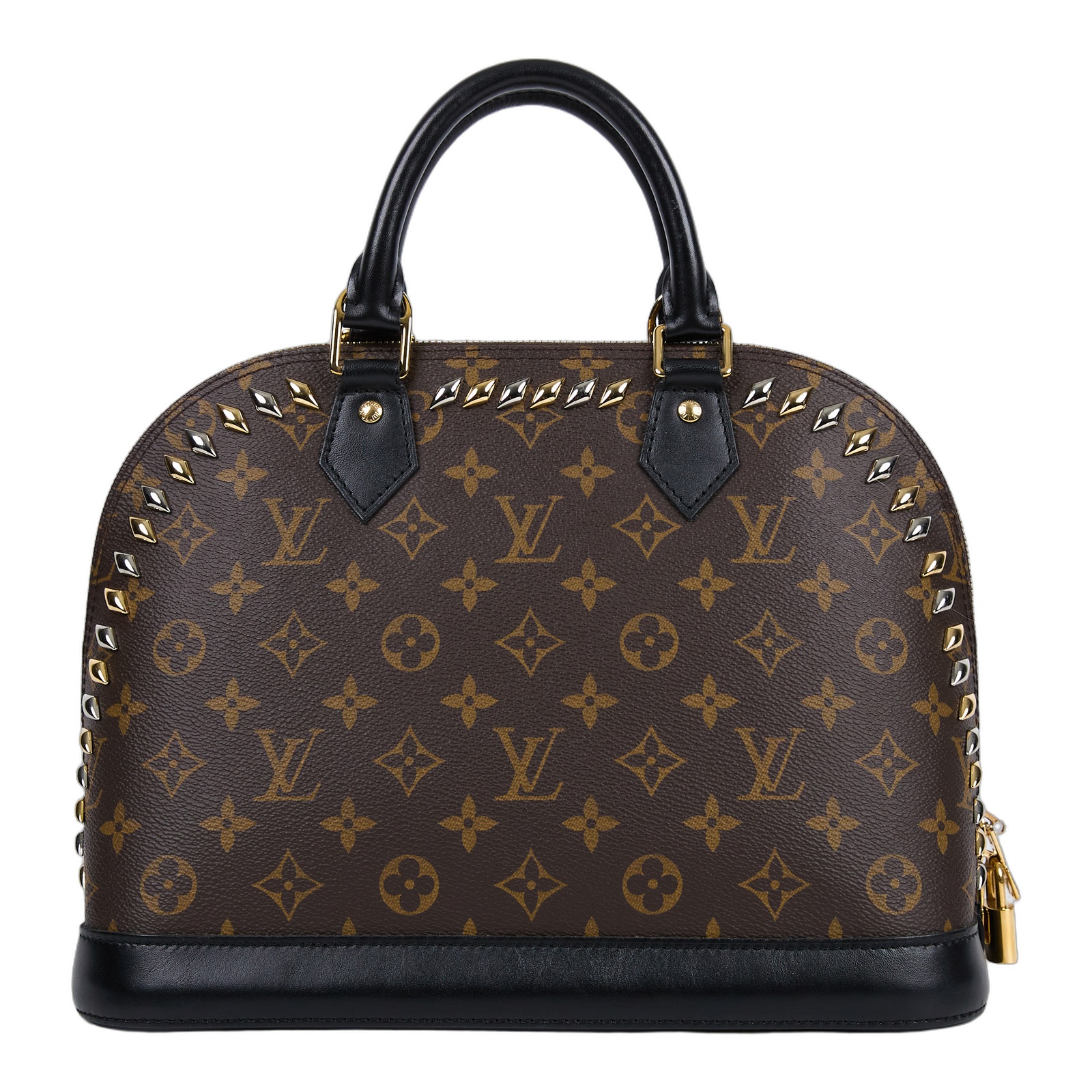 路易威登 LOUIS VUITTON Alma PM 手提包 肩背包 斜背包 貝殼包  M41579 原花鉚釘Alma PM 防塵袋