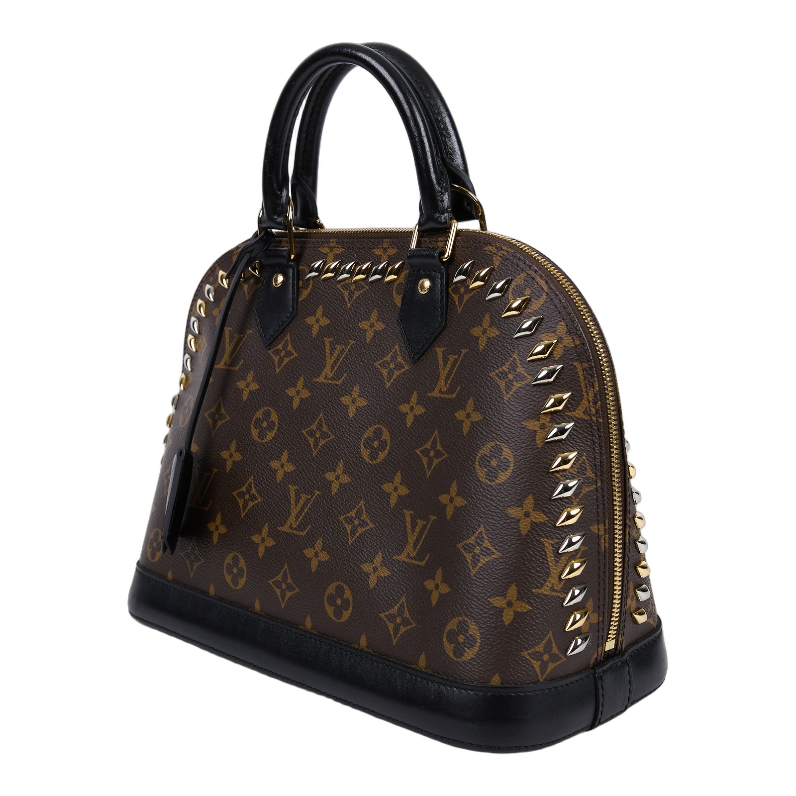 路易威登 LOUIS VUITTON Alma PM 手提包 肩背包 斜背包 貝殼包  M41579 原花鉚釘Alma PM 防塵袋