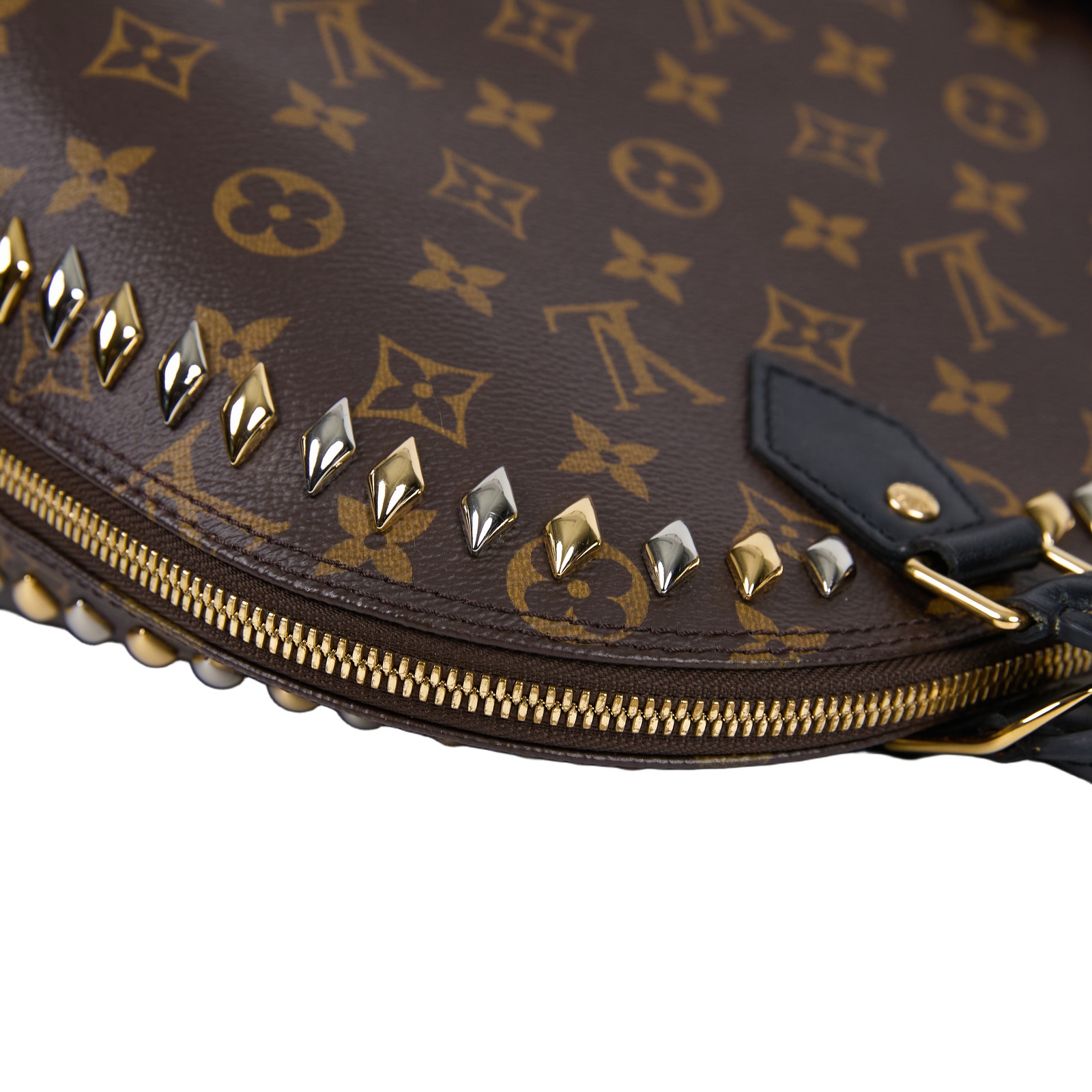 路易威登 LOUIS VUITTON Alma PM 手提包 肩背包 斜背包 貝殼包  M41579 原花鉚釘Alma PM 防塵袋