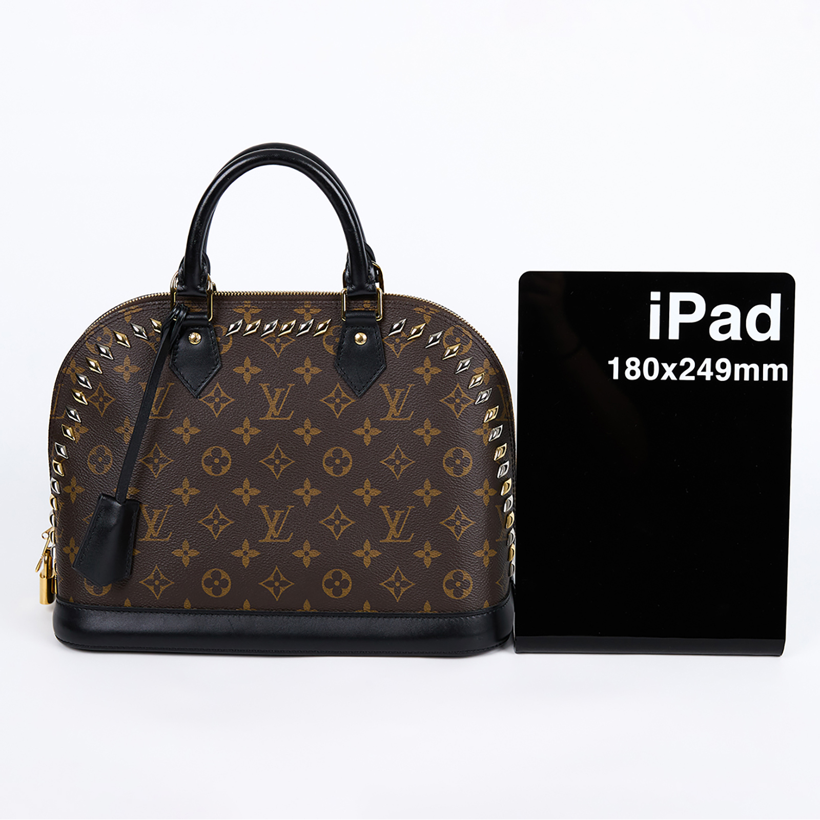 路易威登 LOUIS VUITTON Alma PM 手提包 肩背包 斜背包 貝殼包  M41579 原花鉚釘Alma PM 防塵袋