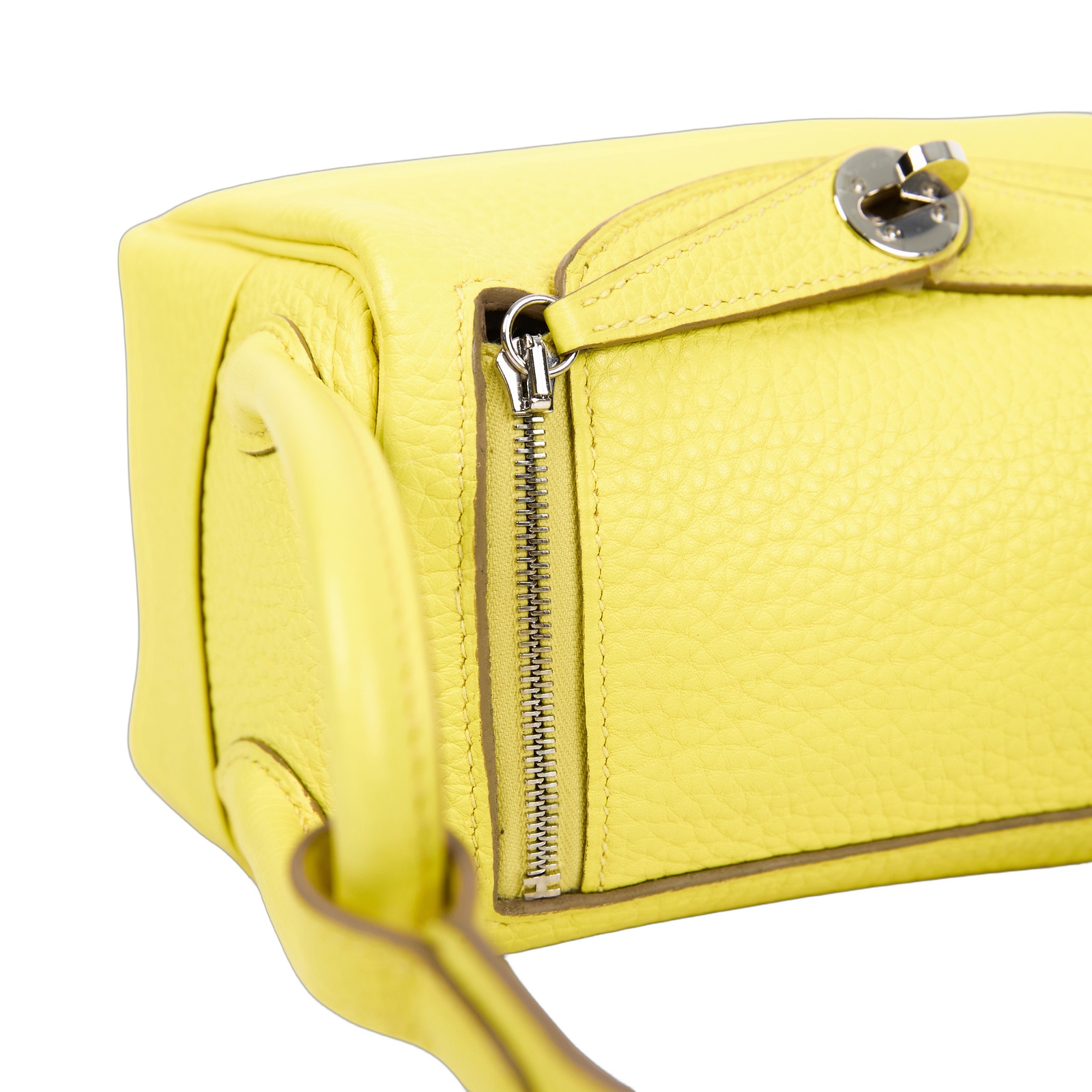 愛馬仕 Hermes Lindy 琳迪包 迷你 LDM Z MM 309 FX Z刻 黃色MINI LINDY 無附屬品