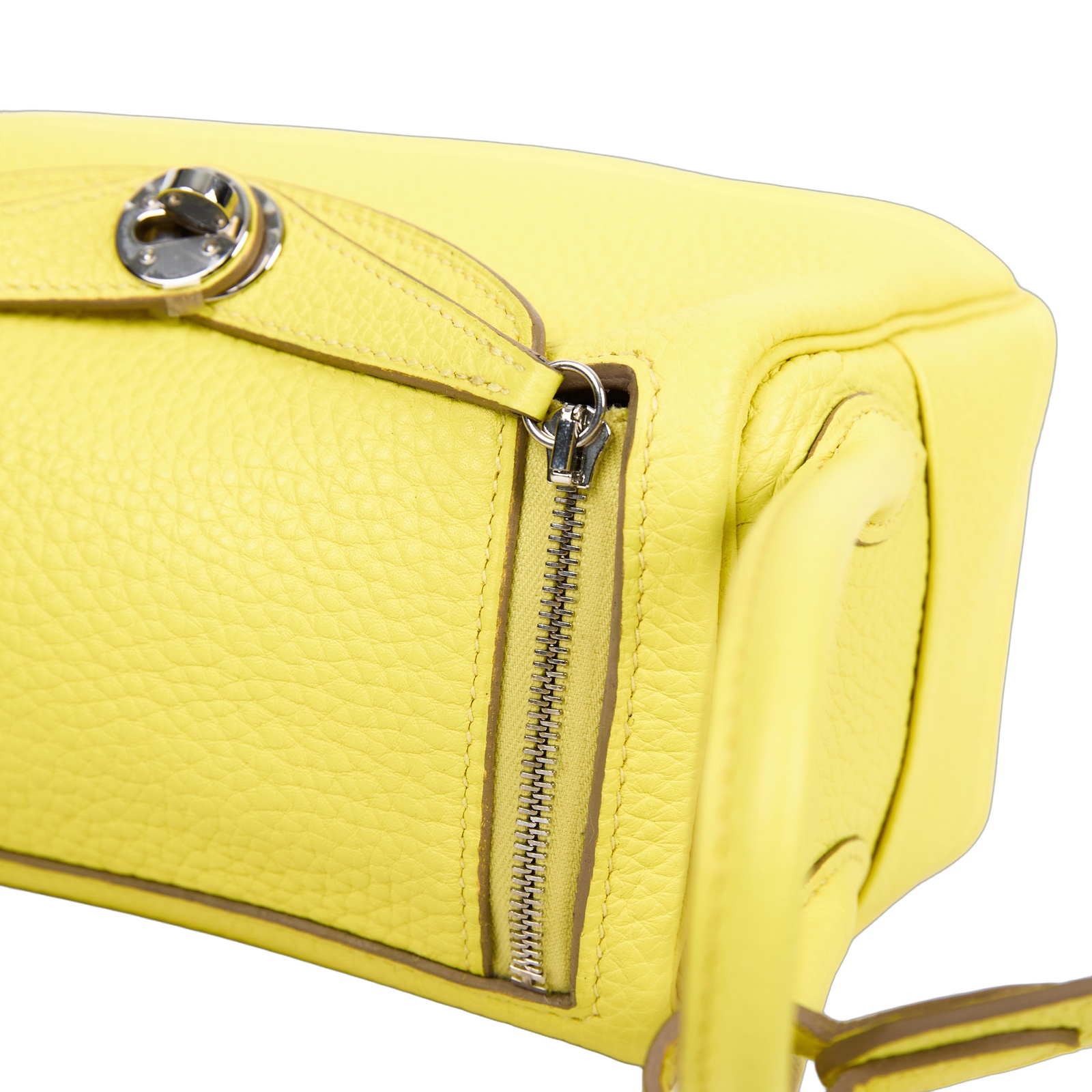 愛馬仕 Hermes Lindy 琳迪包 迷你 LDM Z MM 309 FX Z刻 黃色MINI LINDY 無附屬品