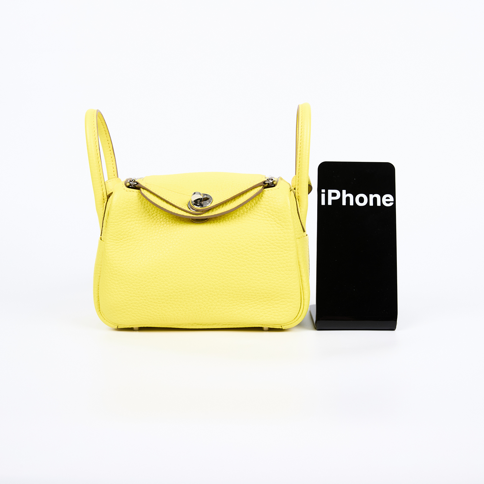 愛馬仕 Hermes Lindy 琳迪包 迷你 LDM Z MM 309 FX Z刻 黃色MINI LINDY 無附屬品