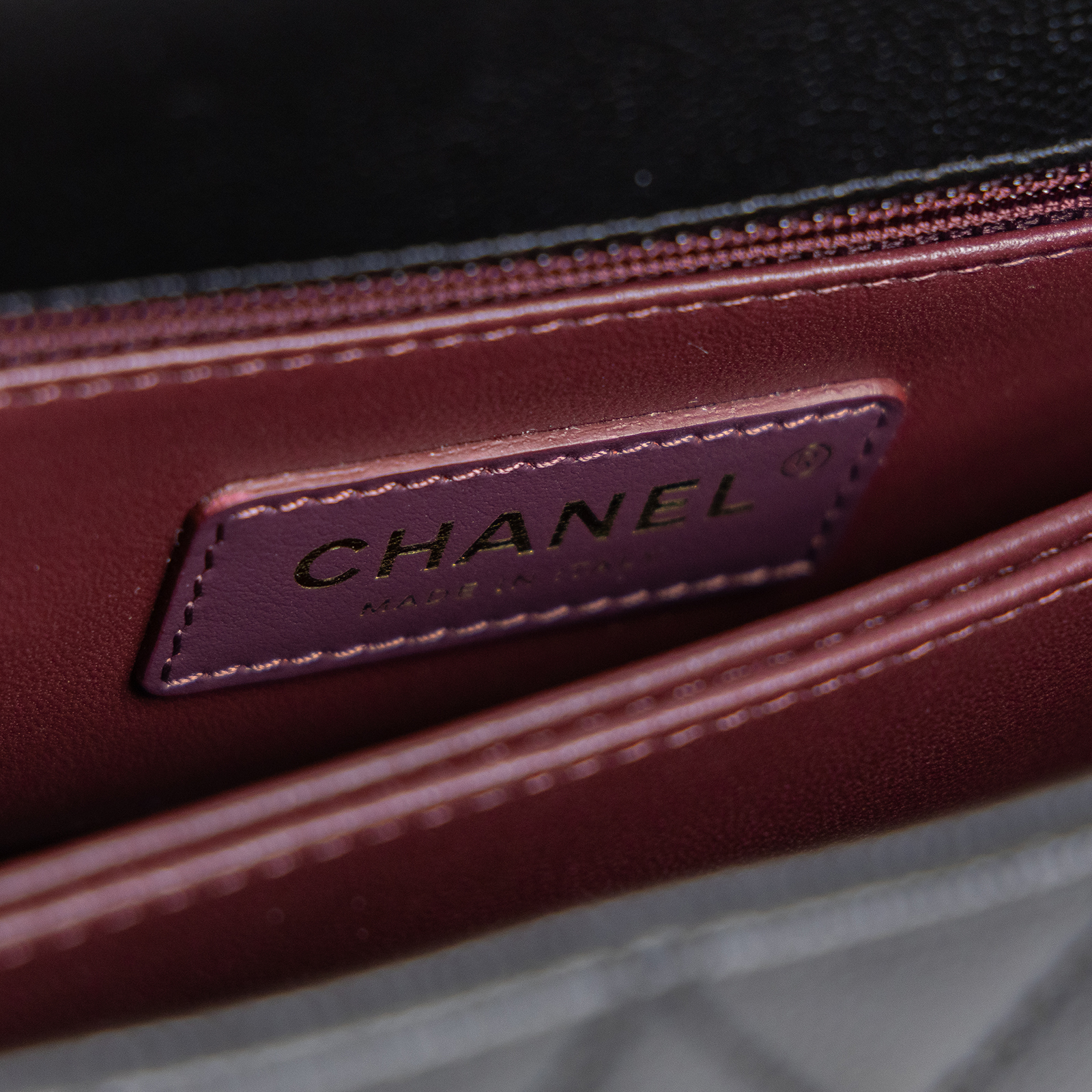 香奈兒 CHANEL Handle 24 手提 口蓋包 A92990 晶片款 黑荔枝HANDLE24 背帶