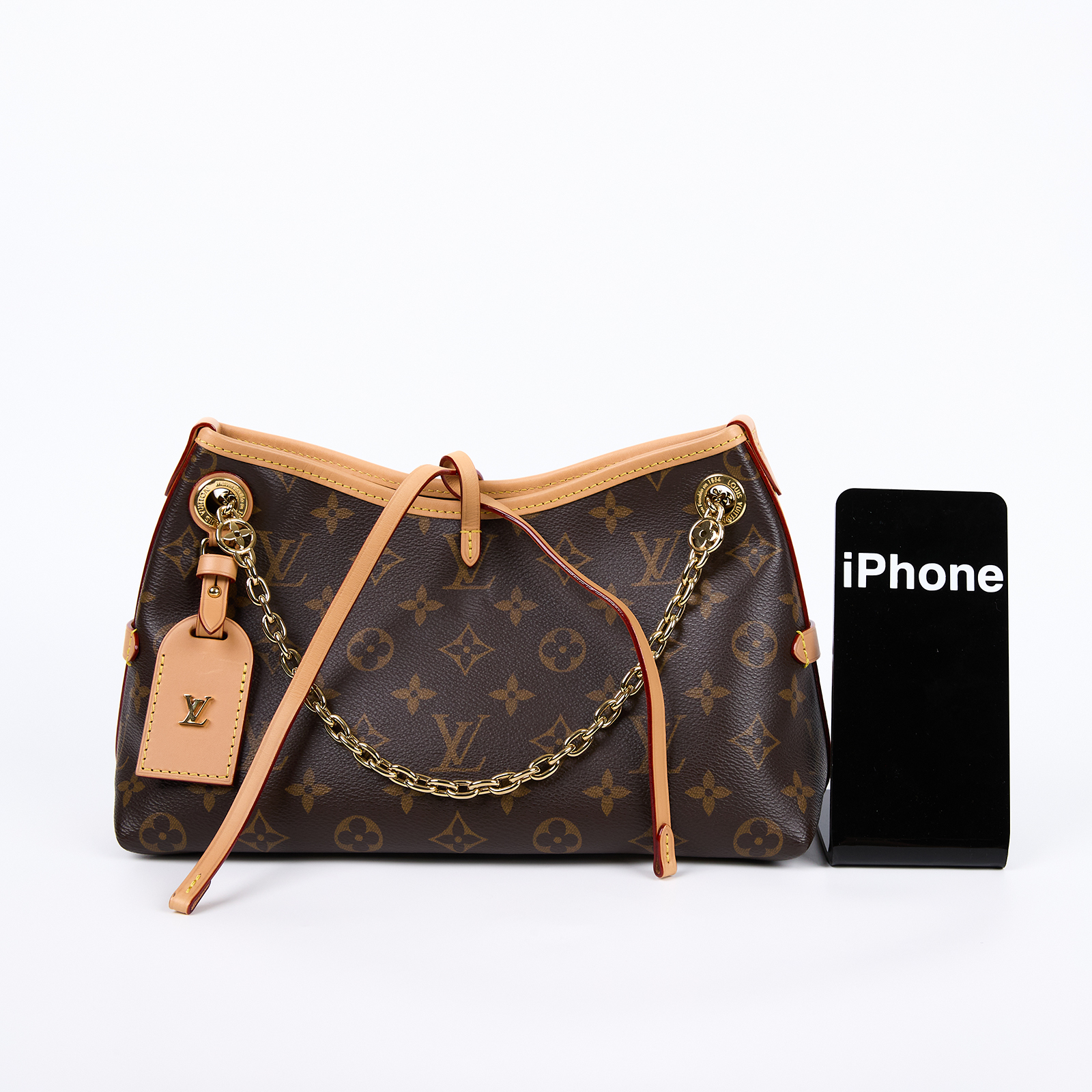路易威登 LOUIS VUITTON CarryAll BB 手提包 M13014 晶片款 原花CARRY ALL BB 防塵袋