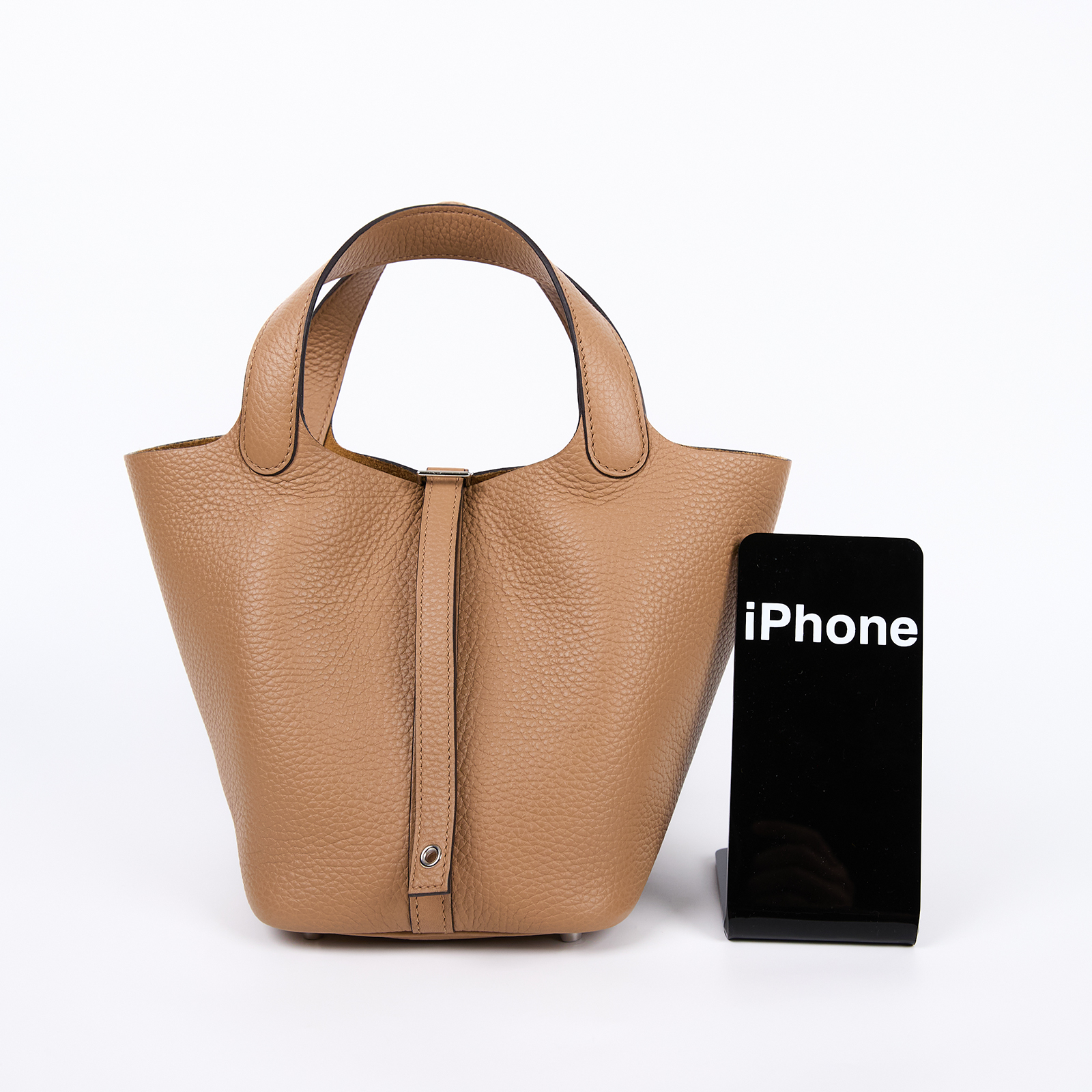 愛馬仕 Hermes Picotin Lock 18 菜籃子包 銀色五金 馬薩拉茶色 H056289CK0M /B CT 009 RZ  原廠盒子/防塵袋/國外購買證明