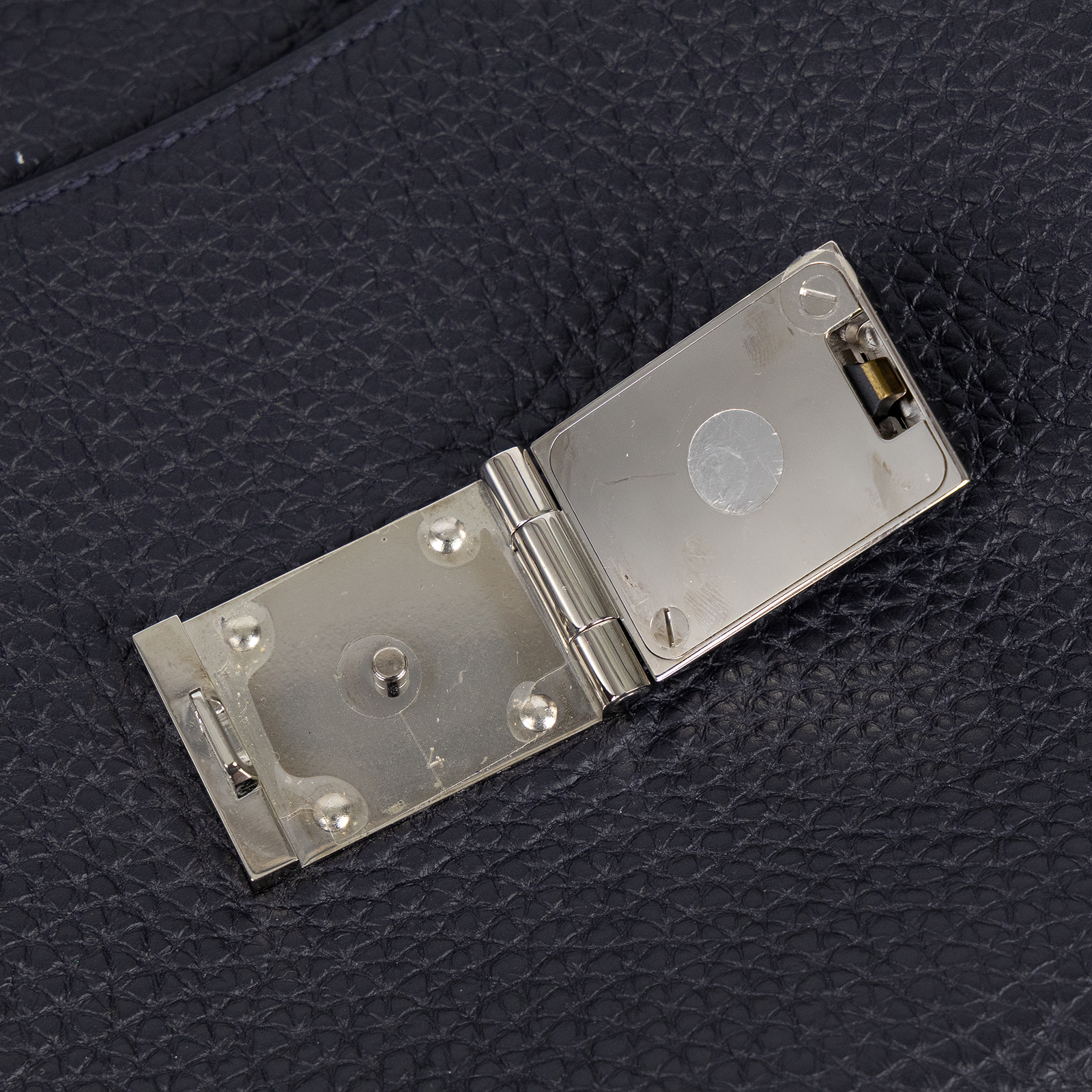 愛馬仕 Hermes Sac a Depeches 21 公事包 SADP21 B HA 141 BM B刻 深藍DEPECHES21 原廠盒子/防塵袋/鑰匙
