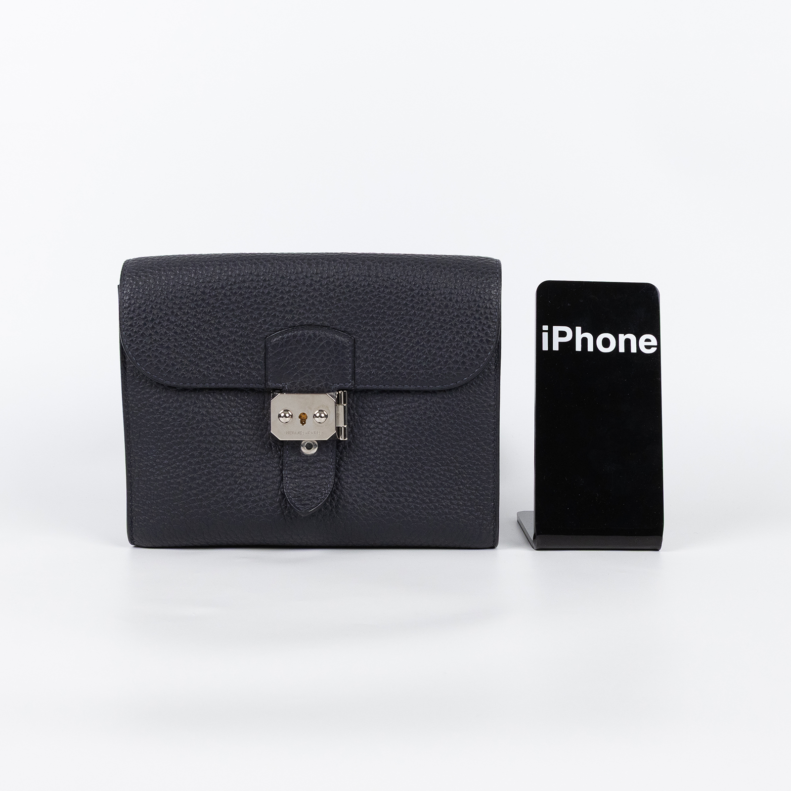 愛馬仕 Hermes Sac a Depeches 21 公事包 SADP21 B HA 141 BM B刻 深藍DEPECHES21 原廠盒子/防塵袋/鑰匙