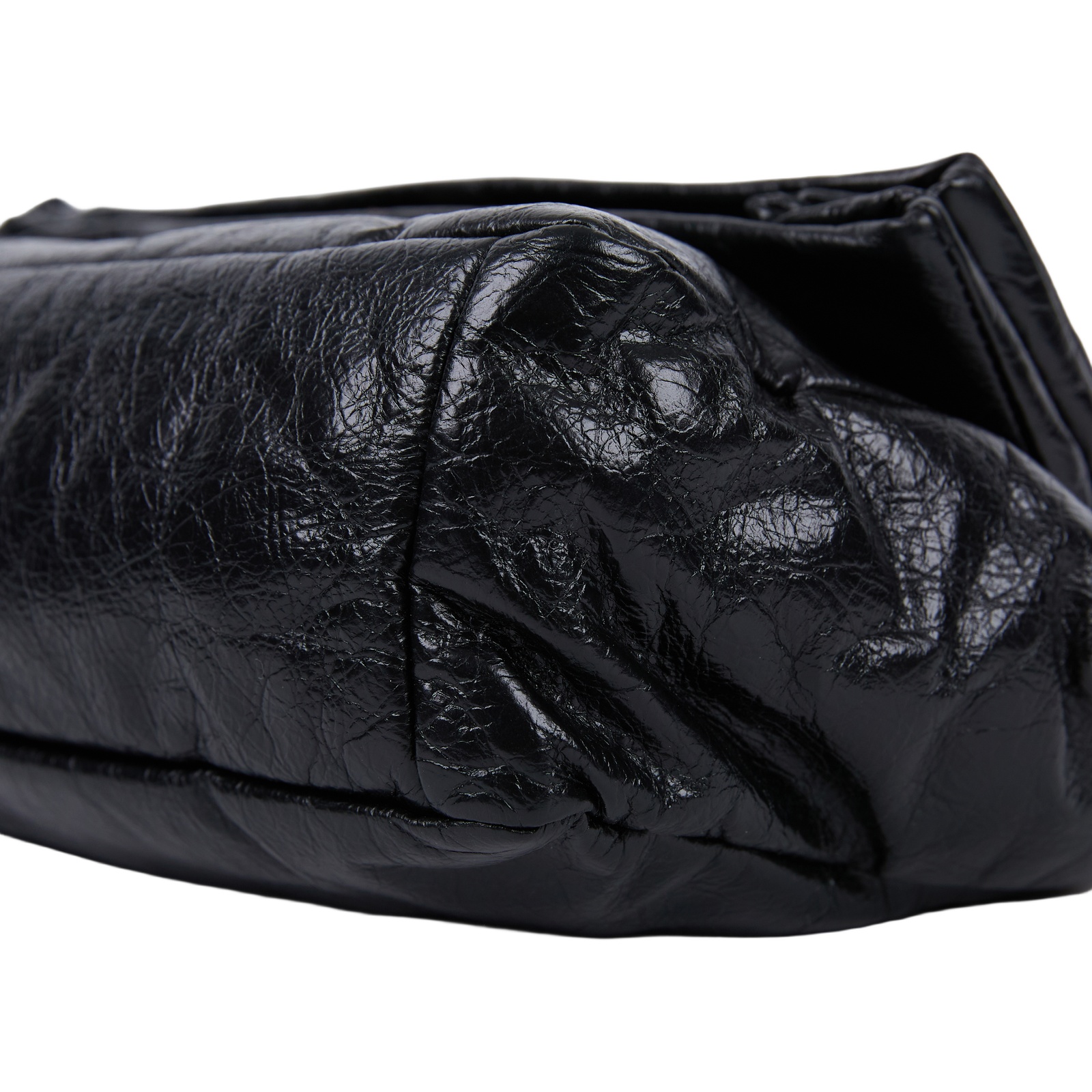 巴黎世家 BALENCIAGA Monaco 小型 摺疊 鍊帶包 7918472AA5C 黑金MONACO鍊包 防塵袋