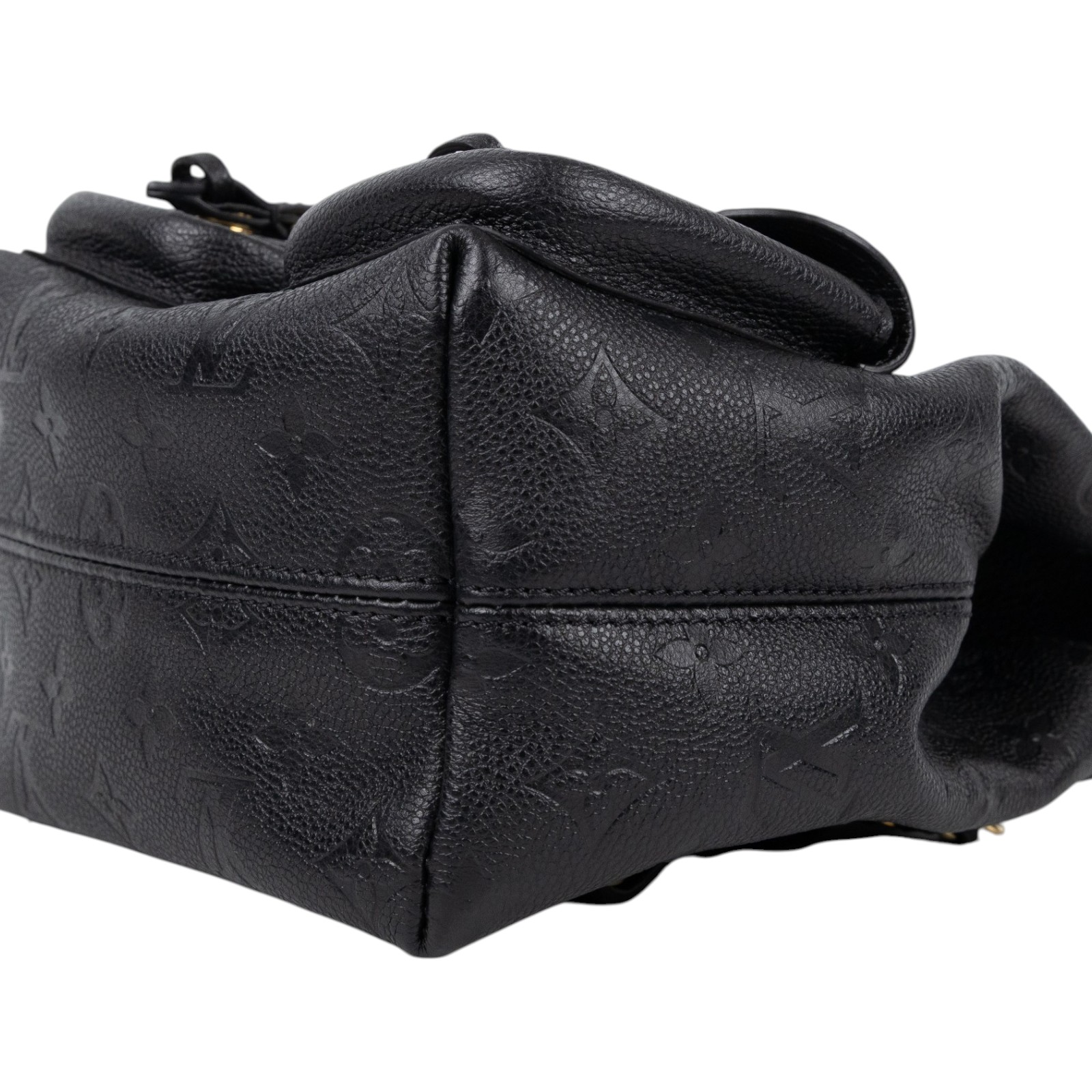 路易威登 LOUIS VUITTON Backup 後背包 黑色 M47072 晶片款 黑原花壓紋後背包 原廠盒子/防塵袋/購買證明