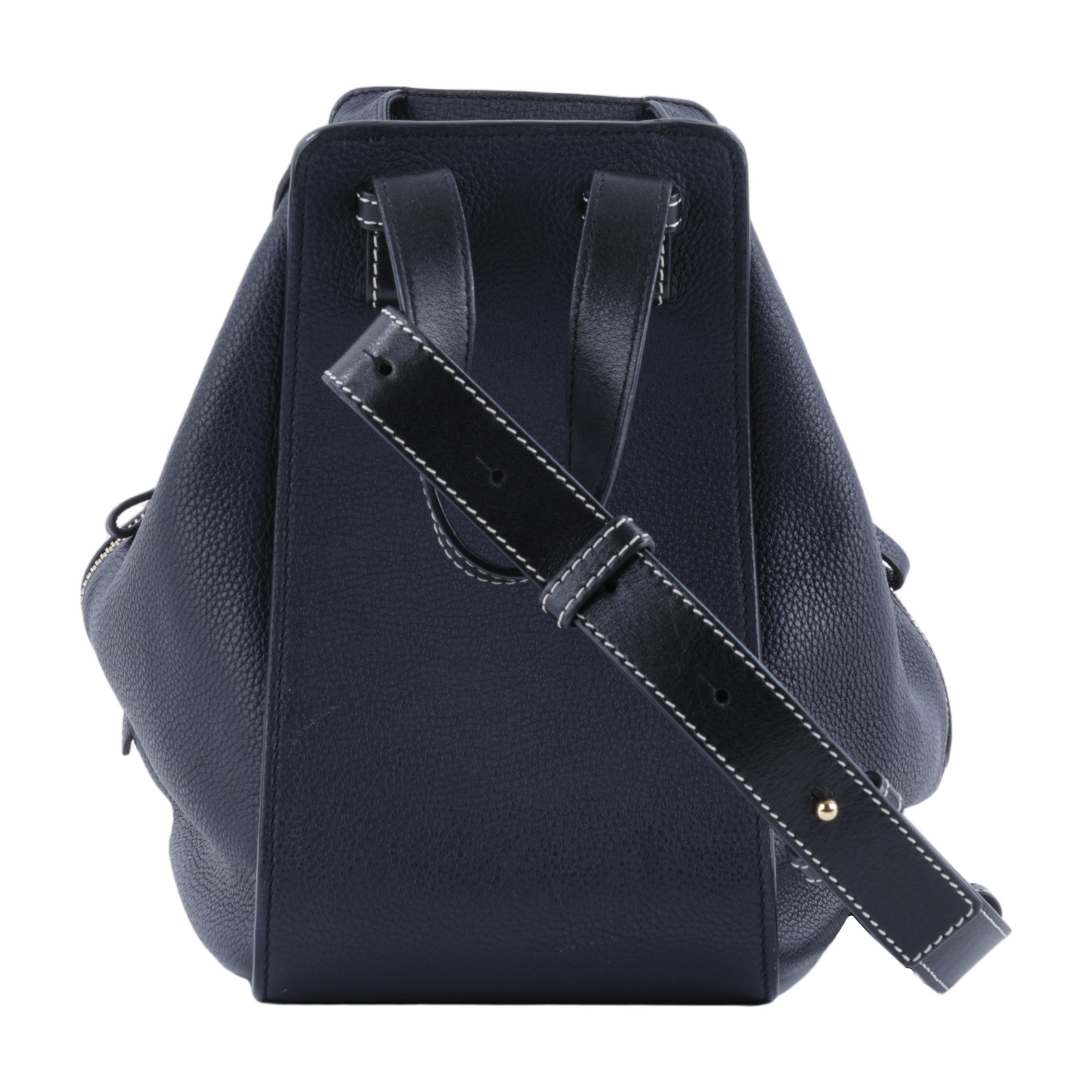 羅意威 LOEWE Hammock 手提包 小型 經典小牛皮   深藍HAMMOCK SMALL 無附屬品