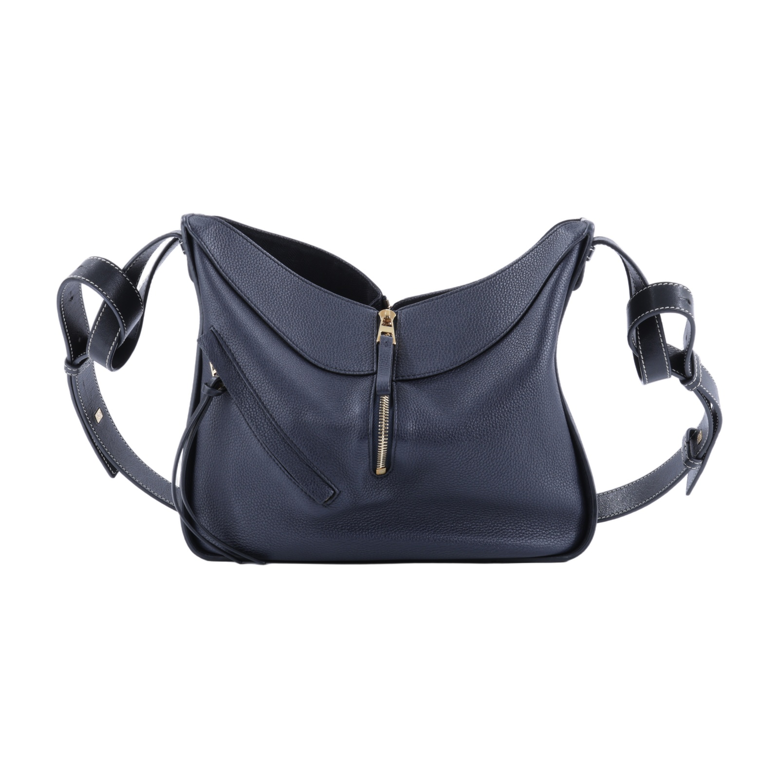 羅意威 LOEWE Hammock 手提包 小型 經典小牛皮   深藍HAMMOCK SMALL 無附屬品
