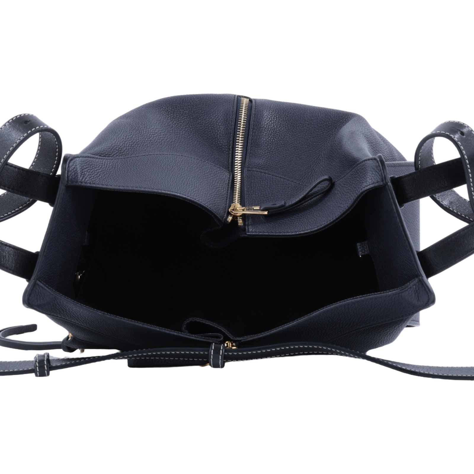 羅意威 LOEWE Hammock 手提包 小型 經典小牛皮   深藍HAMMOCK SMALL 無附屬品