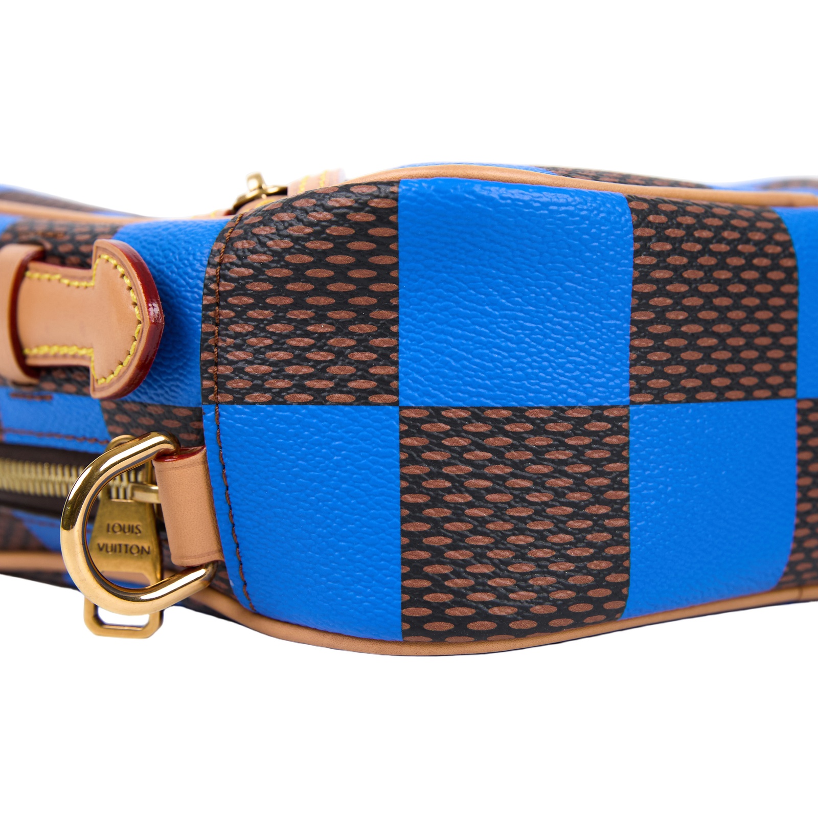 路易威登 LOUIS VUITTON Chess Messenger 中型 郵差包 肩背包 斜背包 N40547 晶片款  防塵袋/背帶