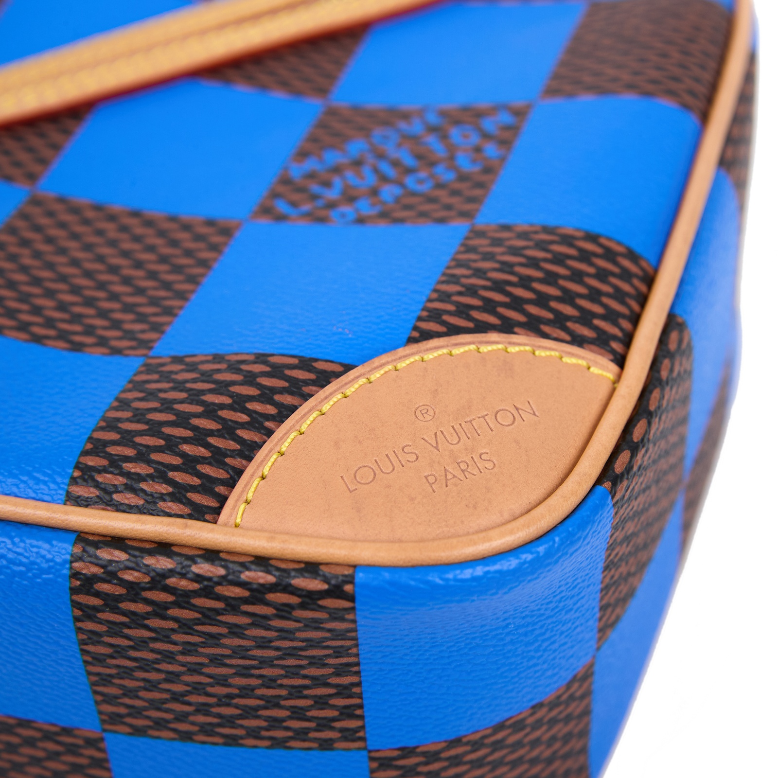 路易威登 LOUIS VUITTON Chess Messenger 中型 郵差包 肩背包 斜背包 N40547 晶片款  防塵袋/背帶