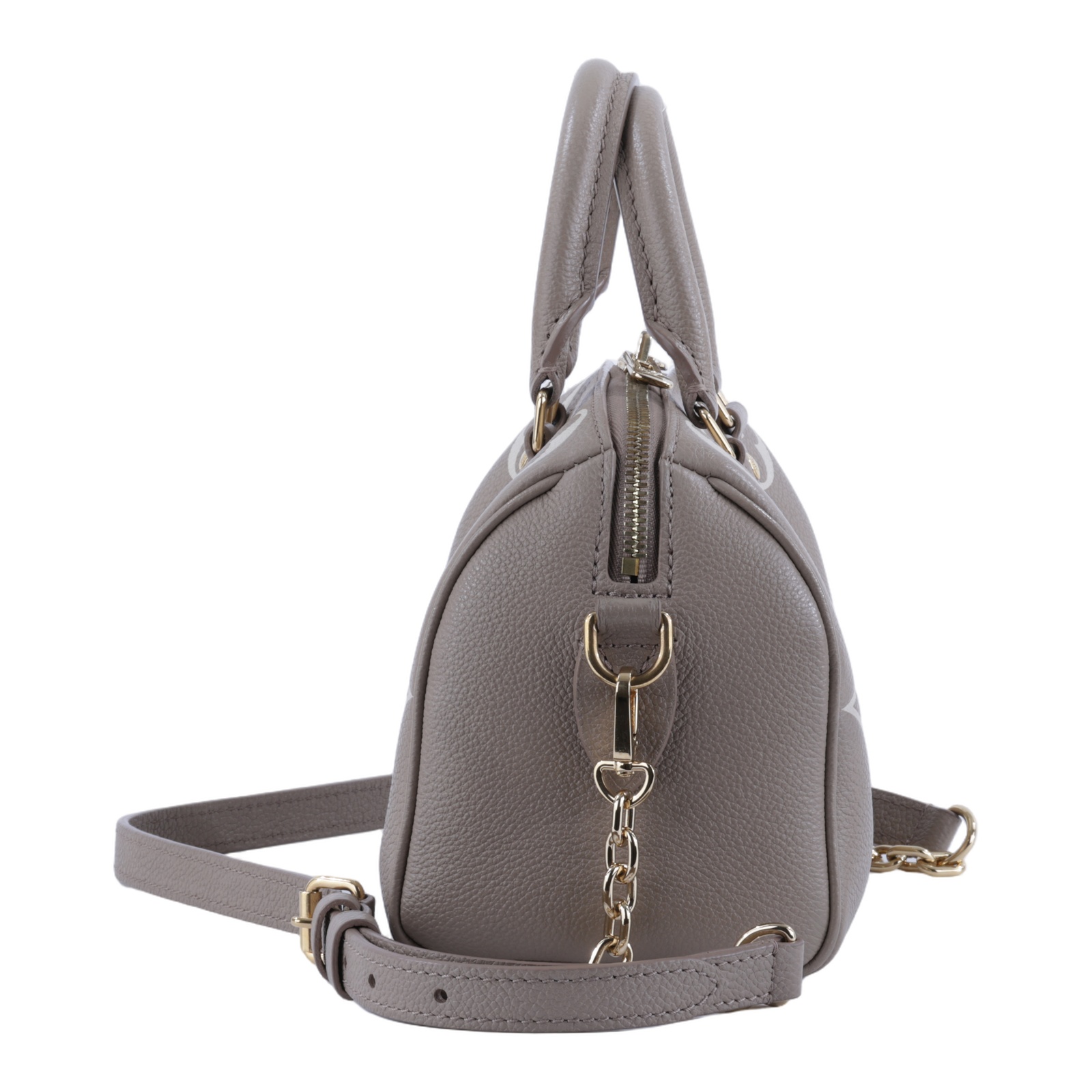 路易威登 LOUIS VUITTON Speedy Bandoulière  20 雙色 手提 斜背 波士頓包 M46575 晶片款  原廠盒子/防塵袋/鎖組/背帶