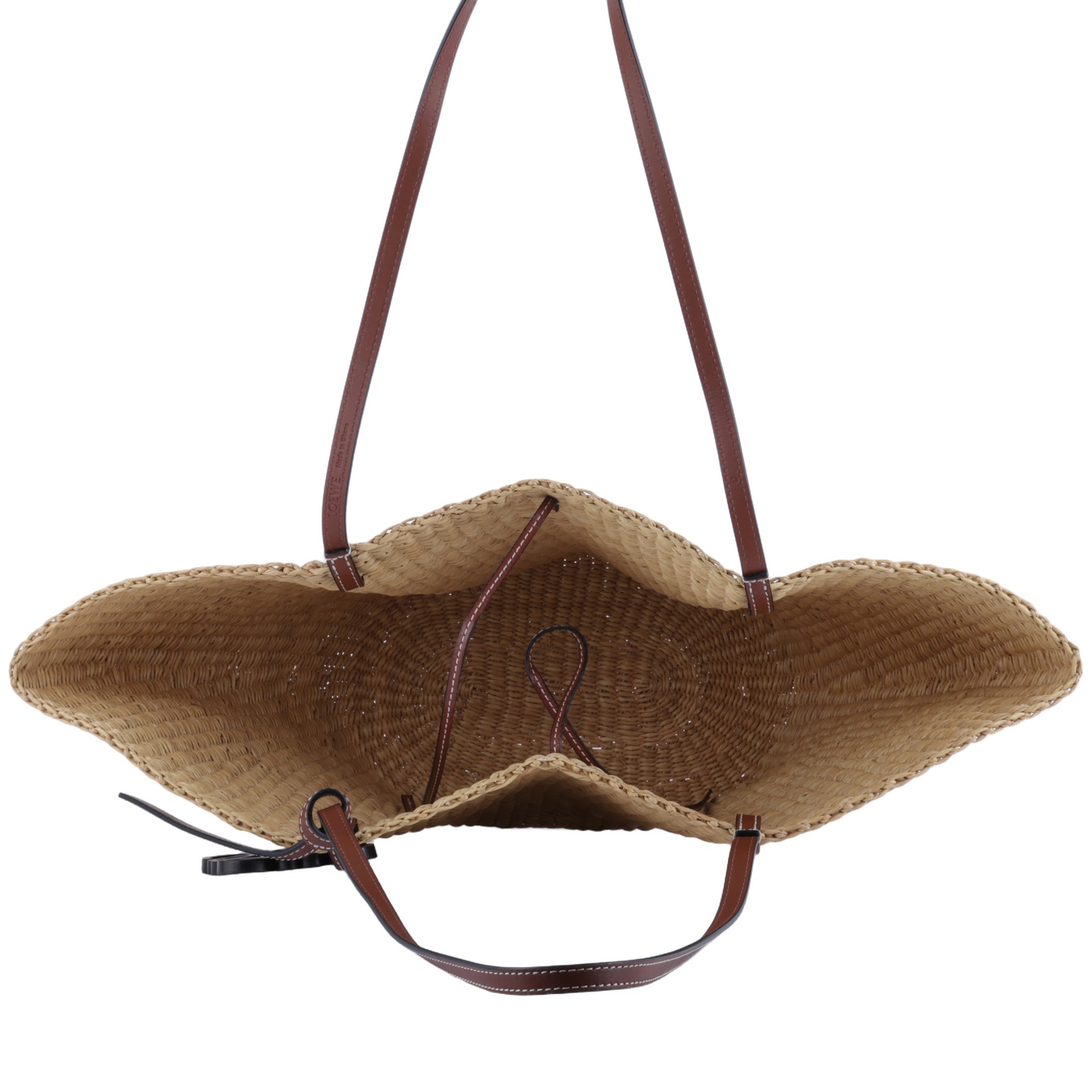 羅意威 LOEWE Shell Basket Bag 手提包 小型 A223096X06 草編SHELL BASKET肩背包 小號 防塵袋