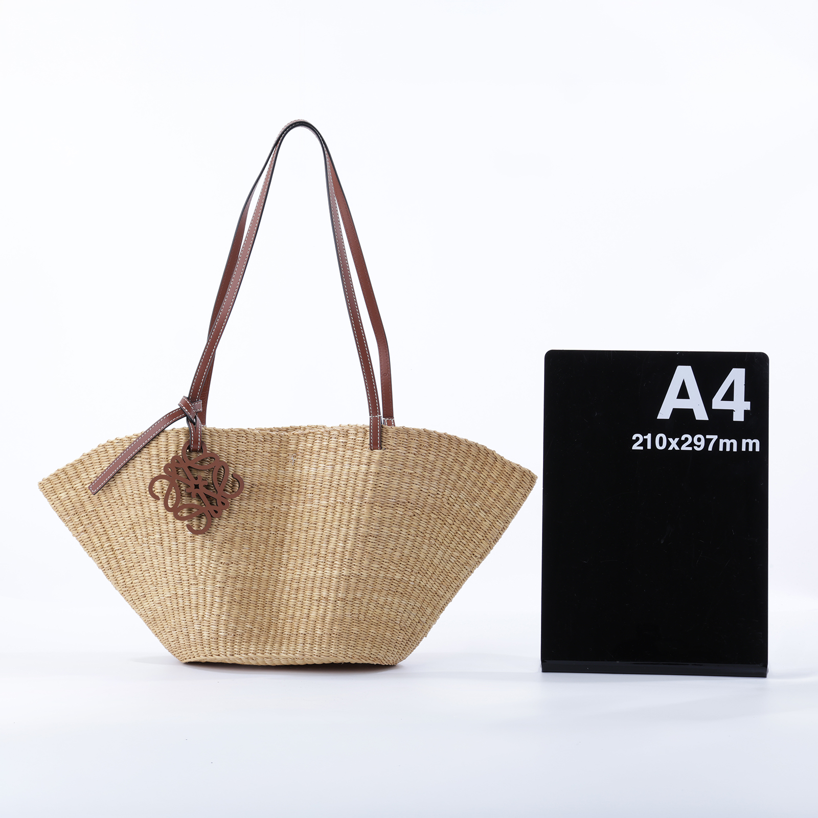 羅意威 LOEWE Shell Basket Bag 手提包 小型 A223096X06 草編SHELL BASKET肩背包 小號 防塵袋