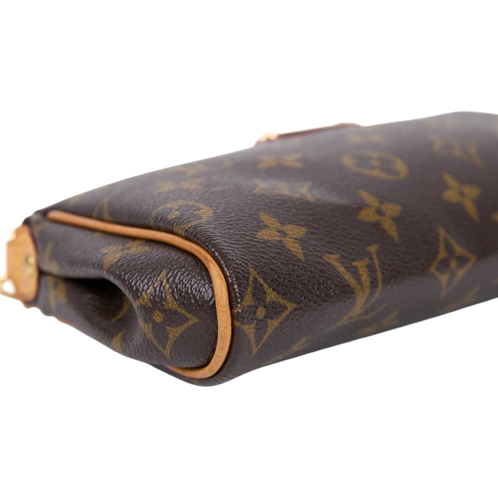 路易威登 LOUIS VUITTON Eva 經典帆布 鍊帶 小肩包 M95567 原花EVA肩背包 背帶