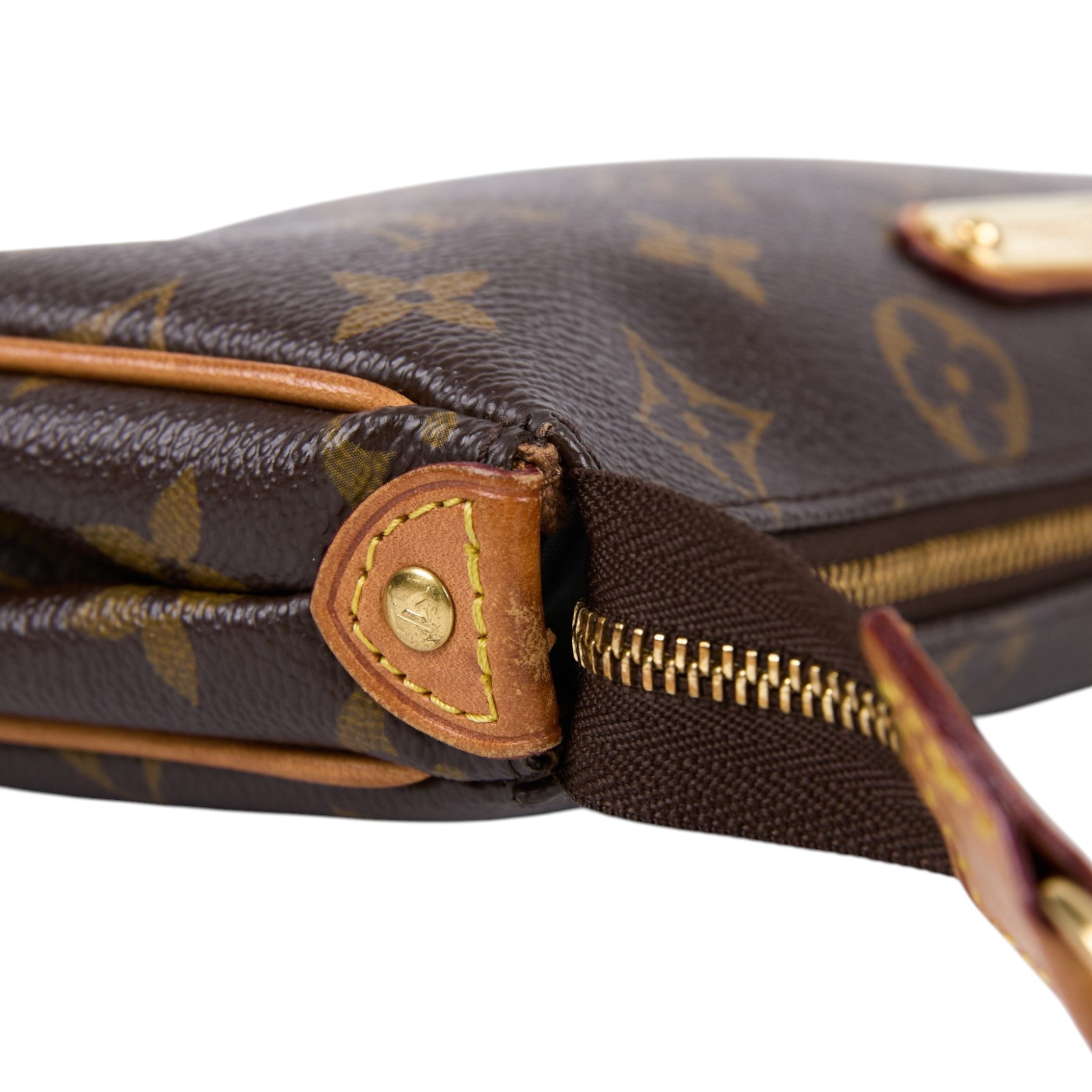 路易威登 LOUIS VUITTON Eva 經典帆布 鍊帶 小肩包 M95567 原花EVA肩背包 背帶