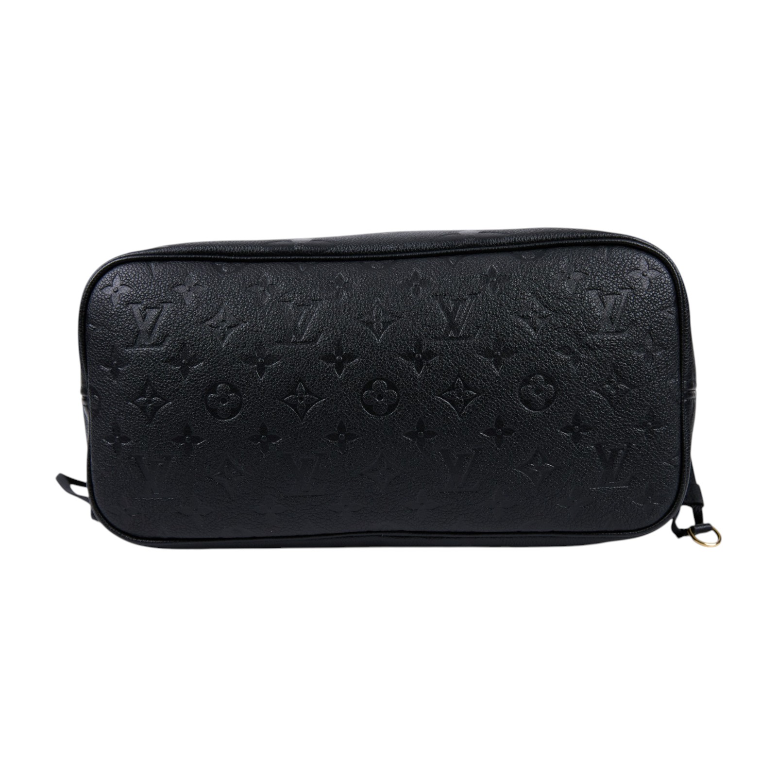 路易威登 LOUIS VUITTON Neverfull MM 手提 托特包 壓花牛皮 黑色 M45685 晶片款  防塵袋/內袋